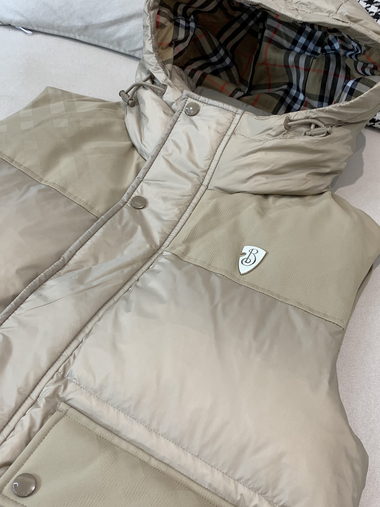 Burberry Male Down Vest Black