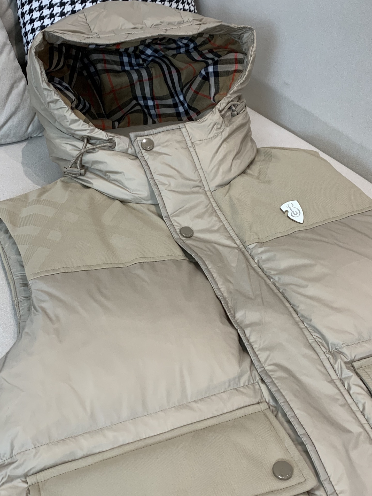Burberry Male Down Vest Black
