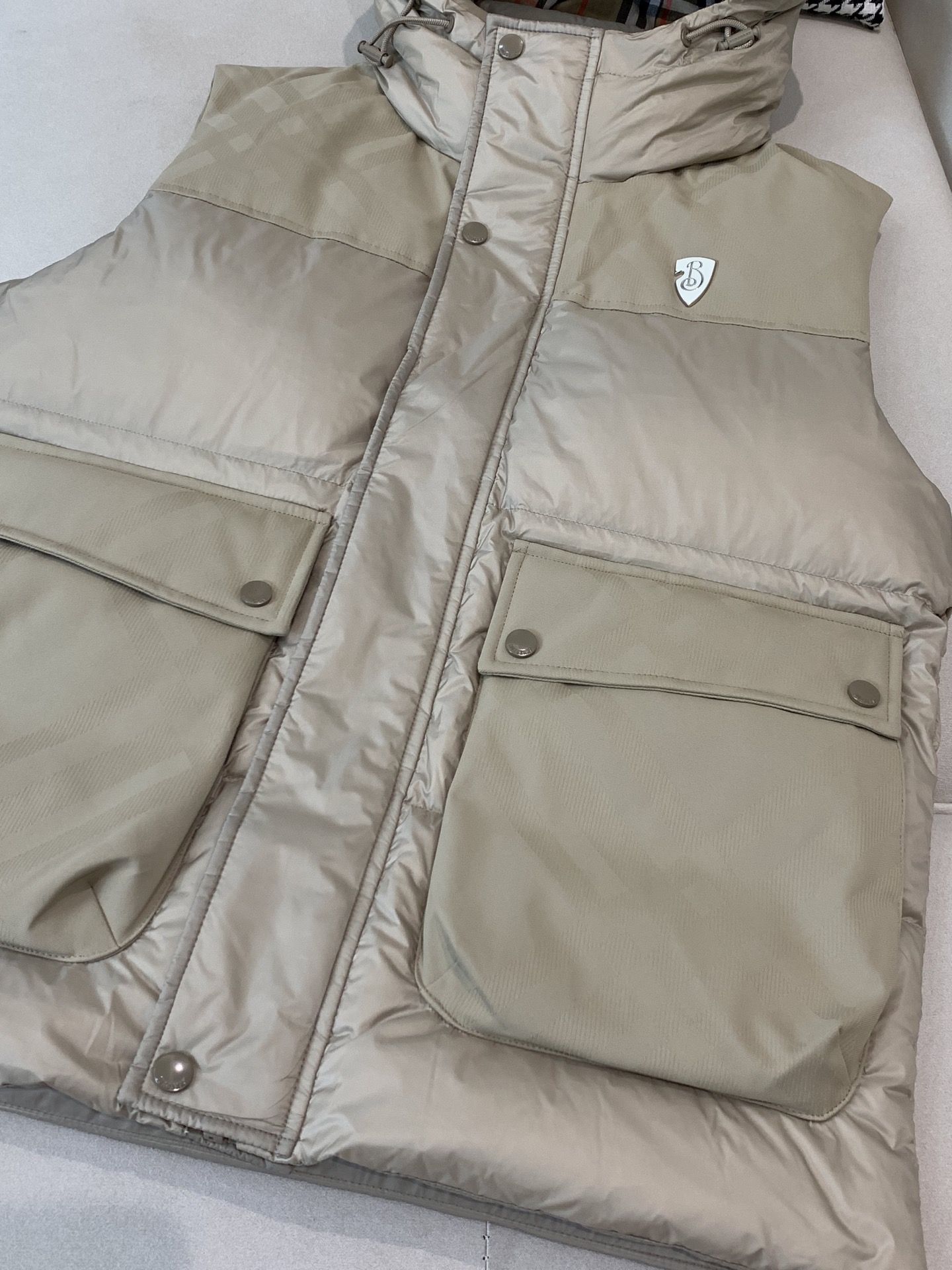 Burberry Male Down Vest Black