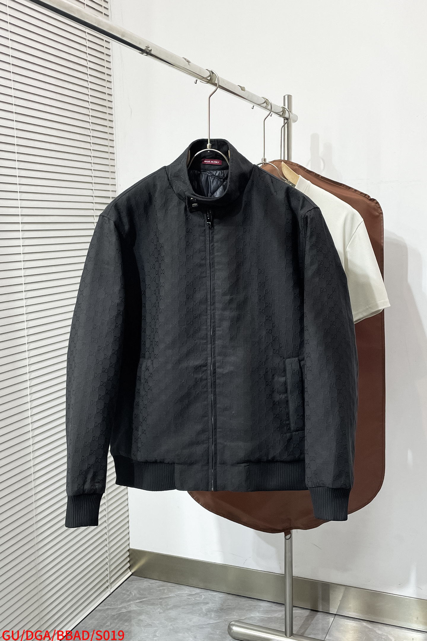Gucci Jacket Polyester Blue Plaid S-xl