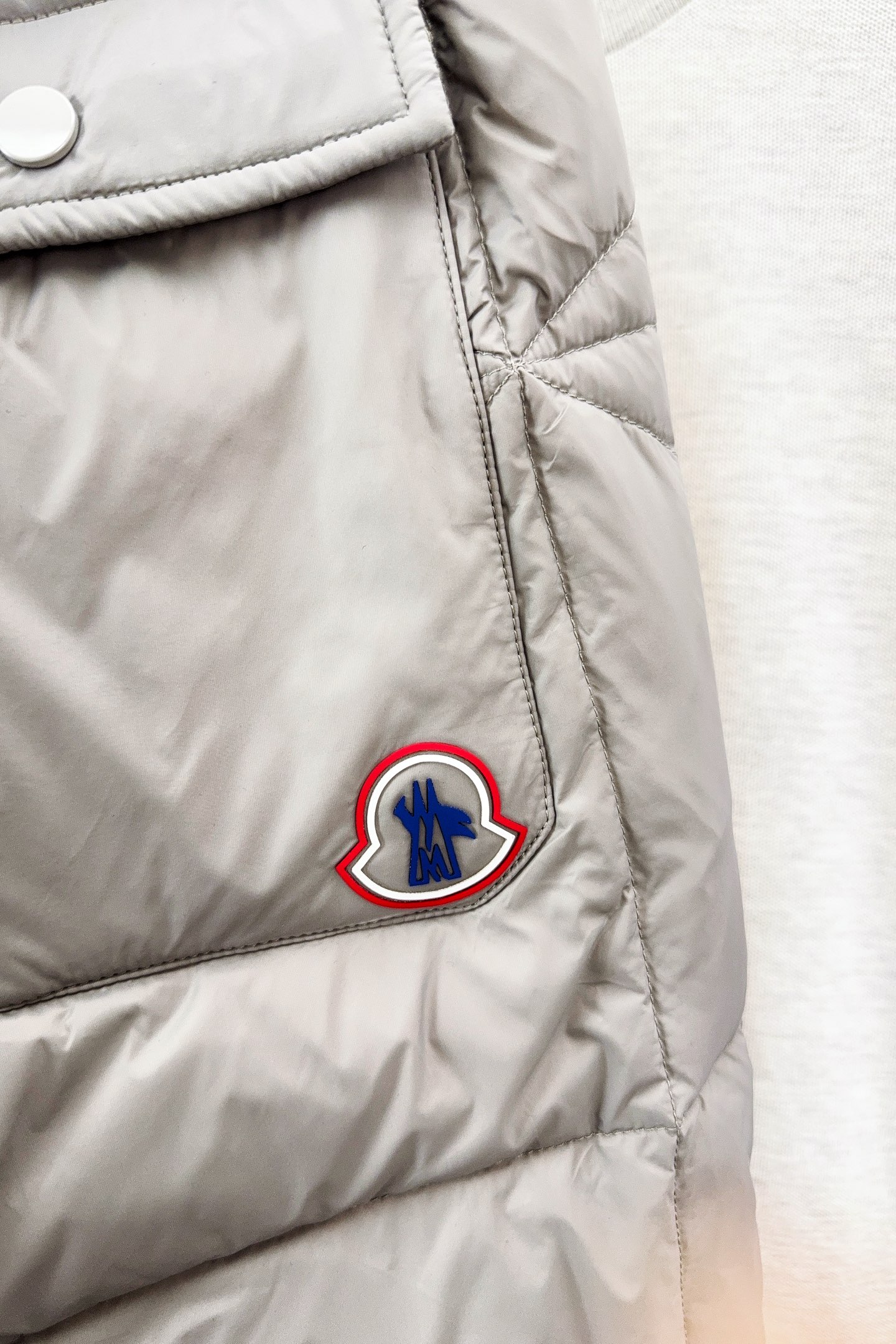 Moncler Basic Clothing White Duck Down S-m-l-xl