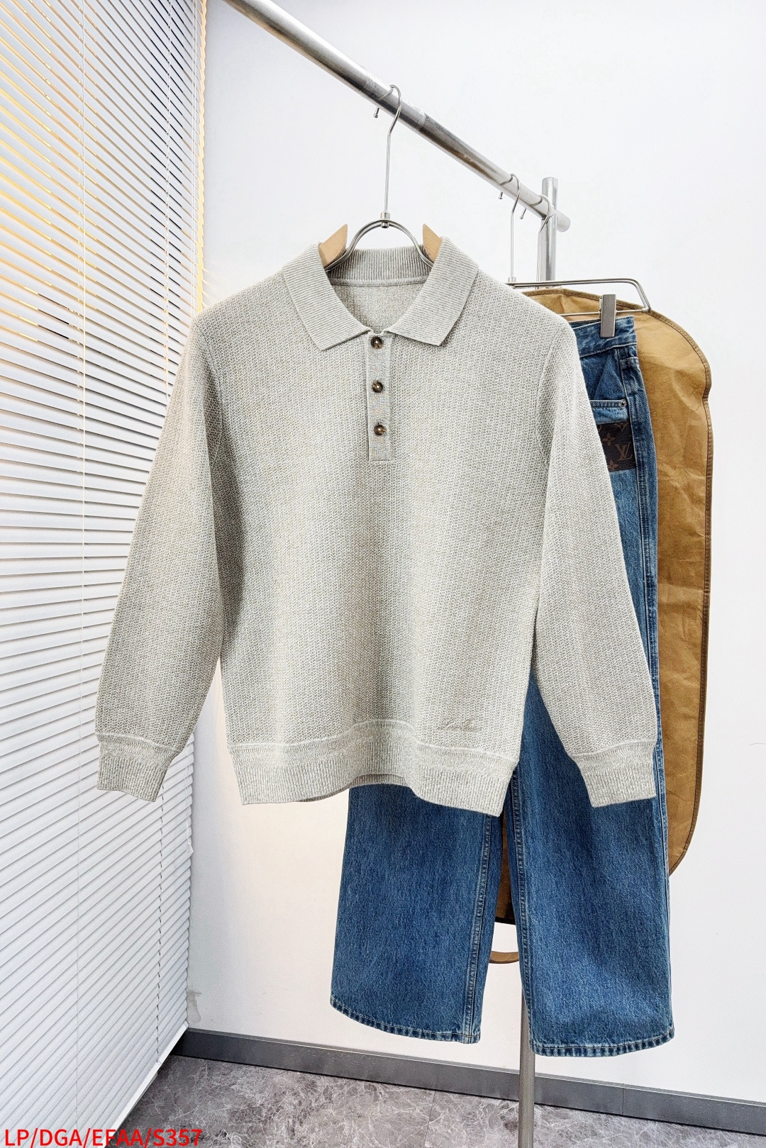 Loro Piana Male Basic Clothing Wool S-m-l-xl