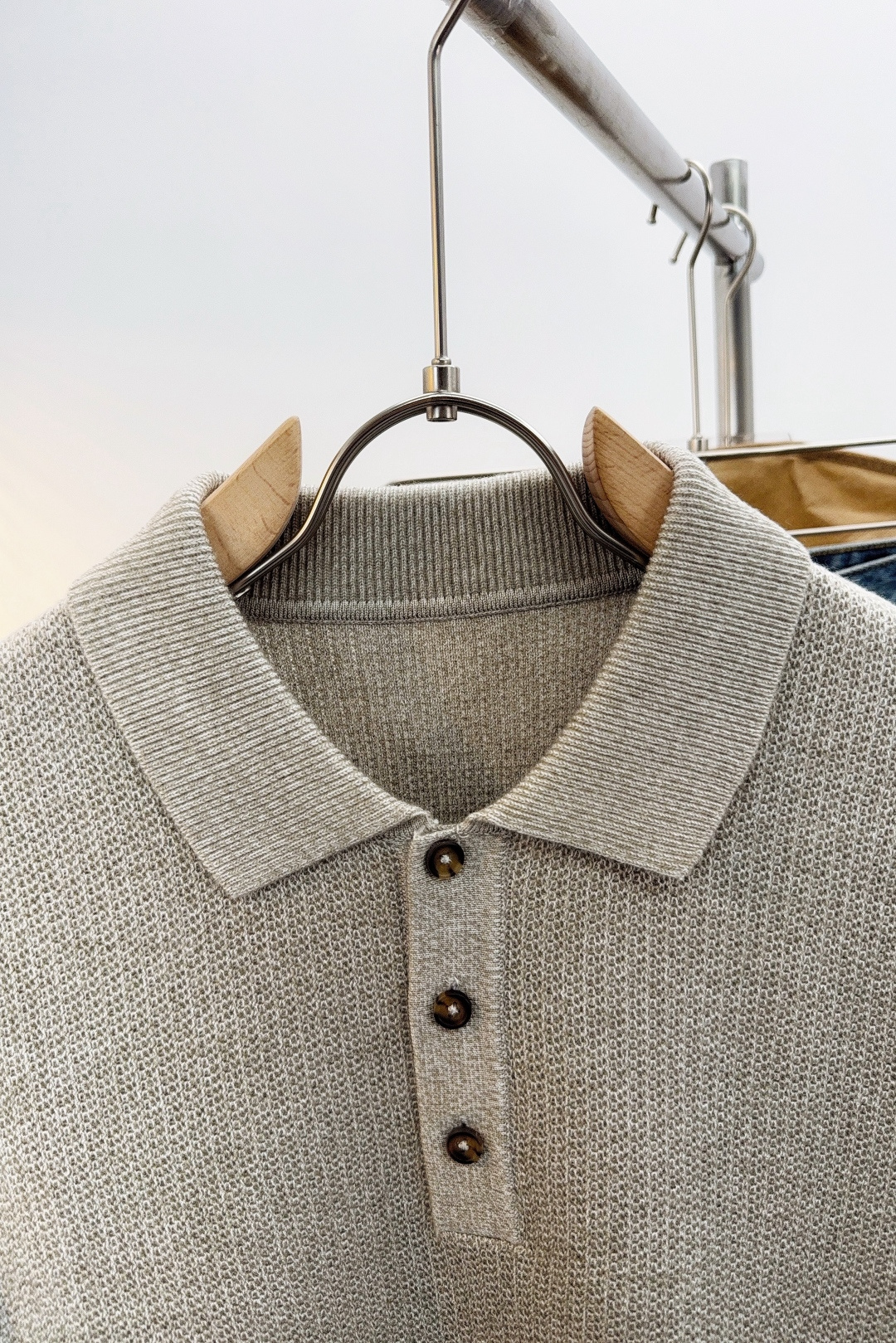 Loro Piana Male Basic Clothing Wool S-m-l-xl