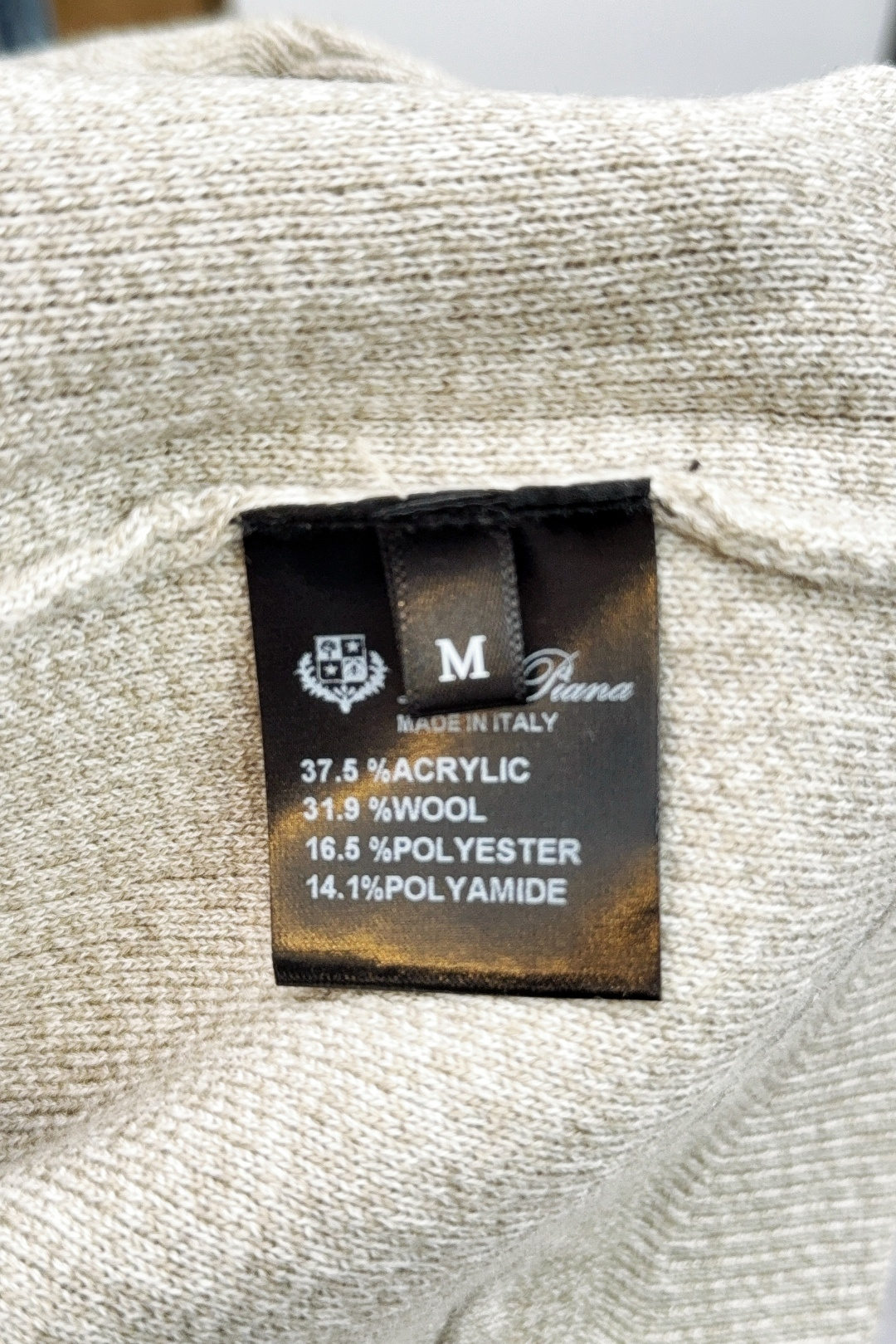 Loro Piana Male Basic Clothing Wool S-m-l-xl