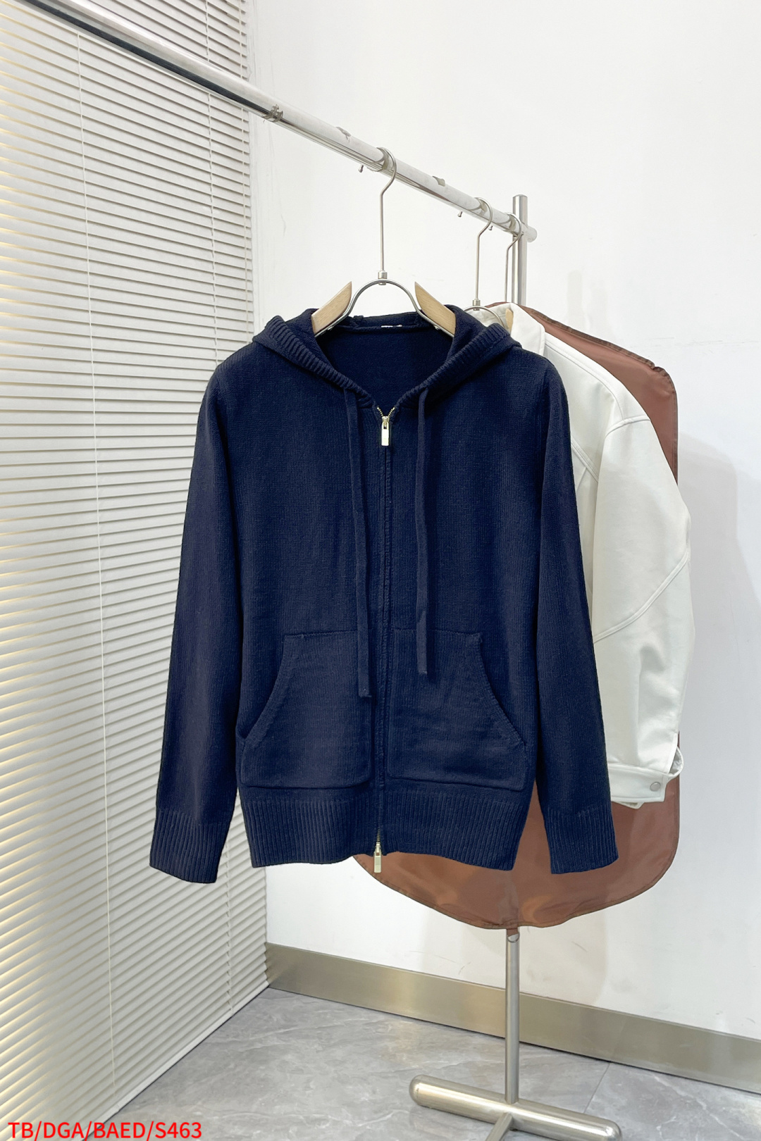 Thom Browne Basic Clothing Wool Gray Hooded S-m
