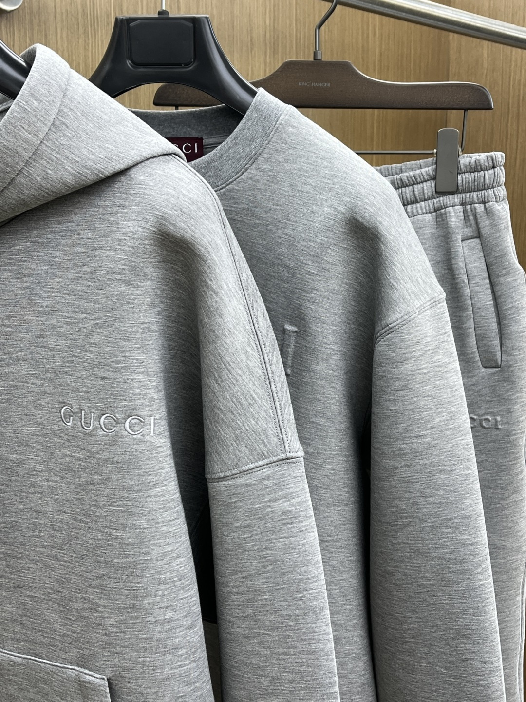 Gucci Hoodie Gray Hooded S-l-xxl