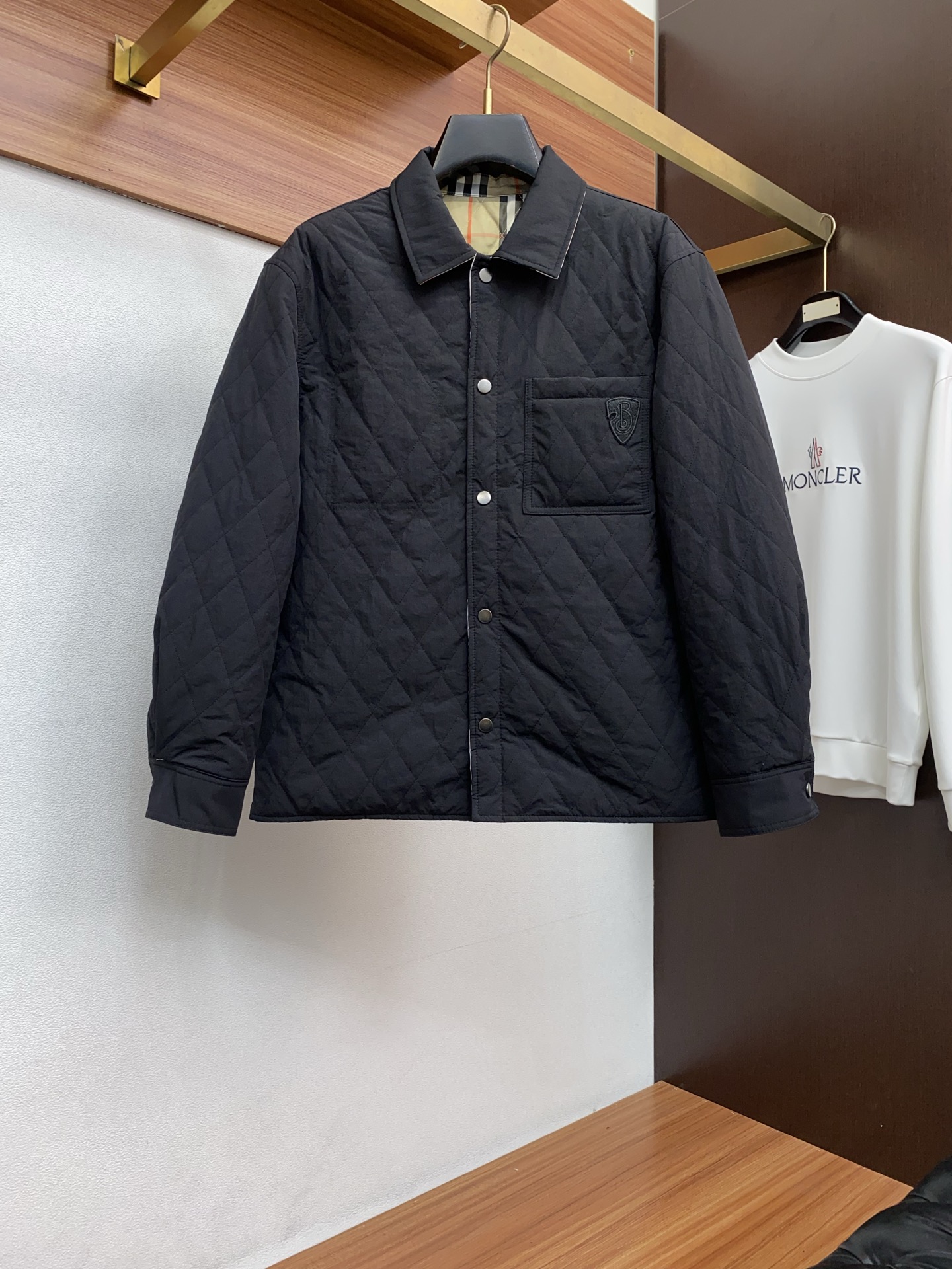Burberry Male Jacket Cotton M-xl