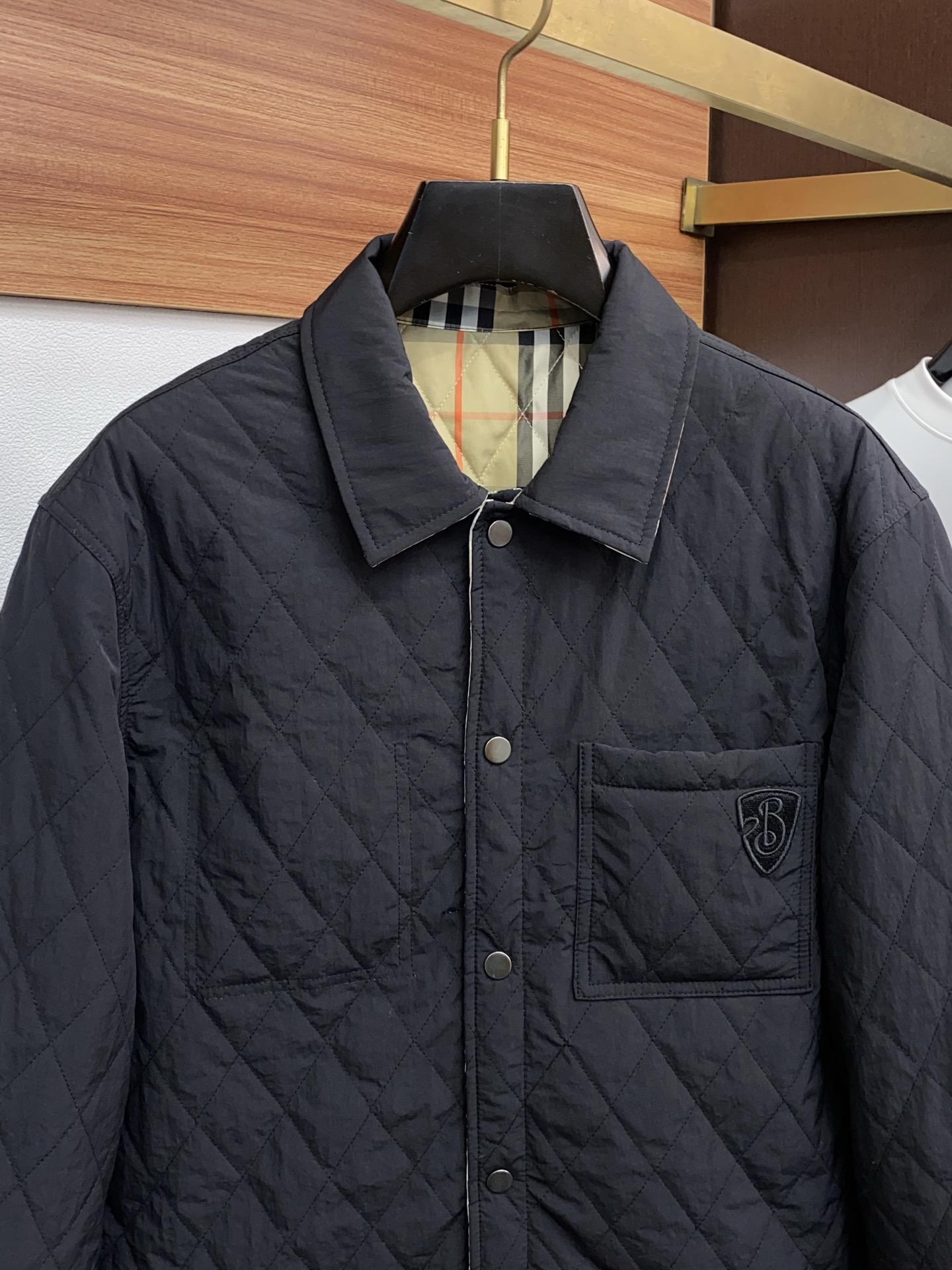 Burberry Male Jacket Cotton M-xl