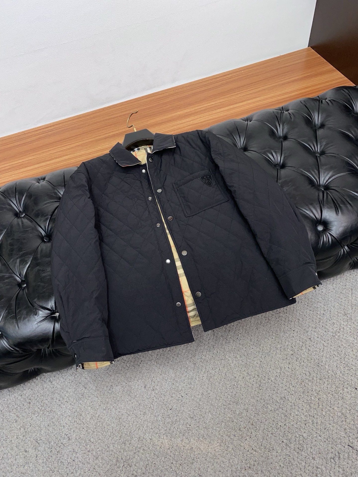 Burberry Male Jacket Cotton M-xl