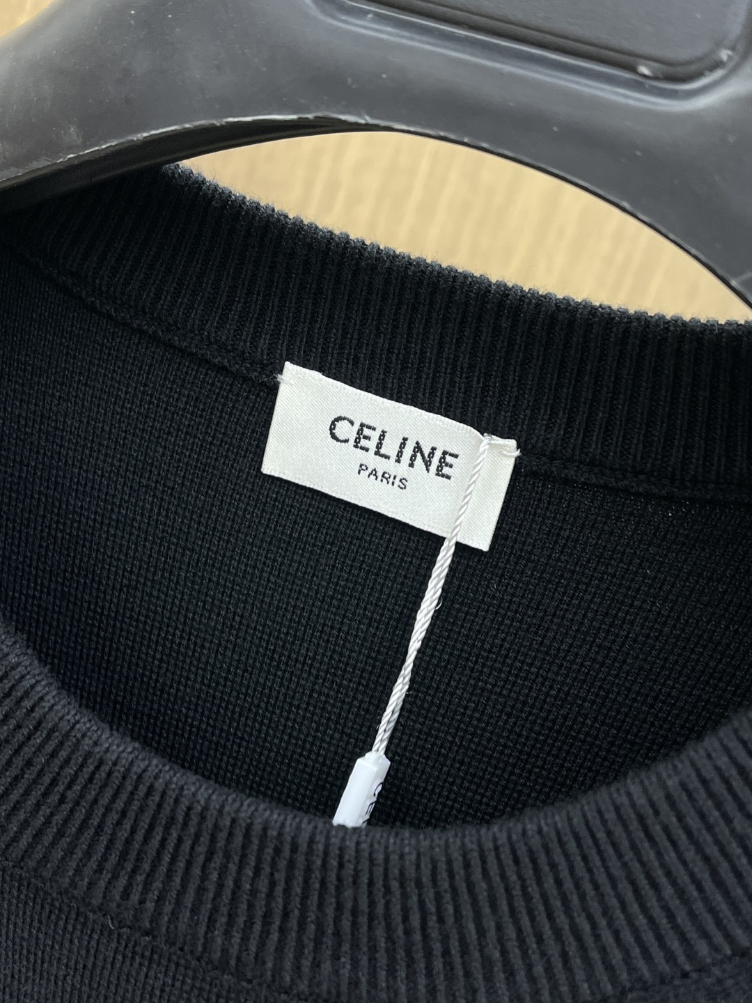 Celine Shirt Knitted Black Loose Fit S-l-xxl