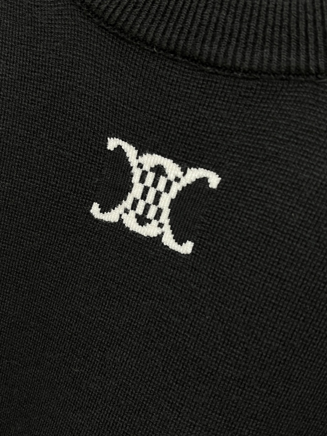 Celine Shirt Knitted Black Loose Fit S-l-xxl