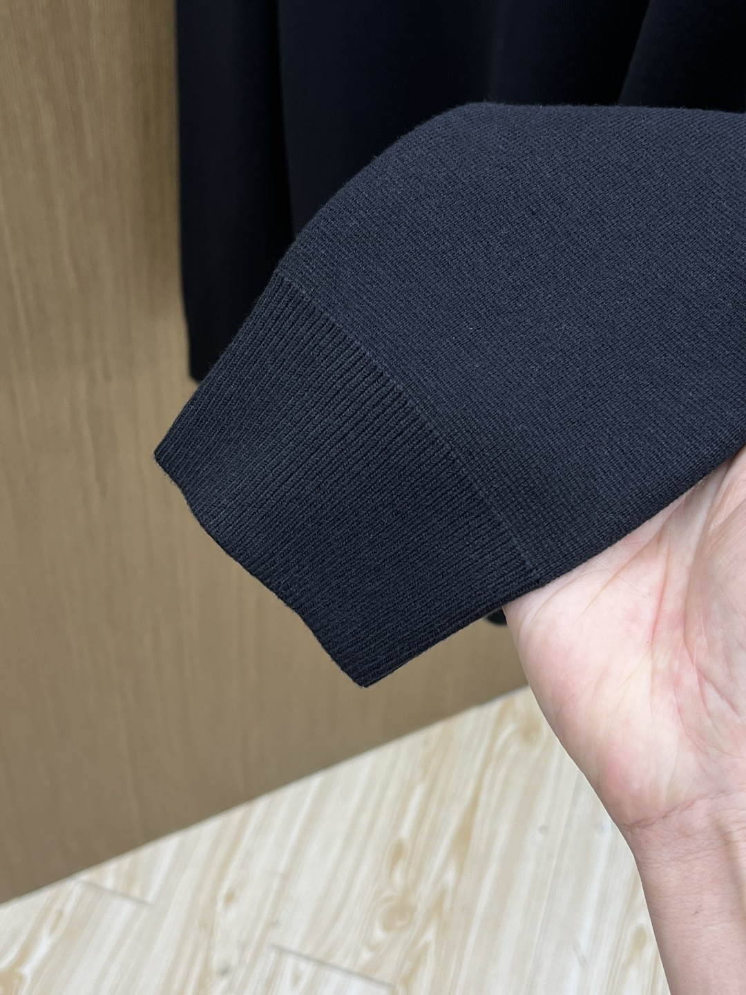 Celine Shirt Knitted Black Loose Fit S-l-xxl