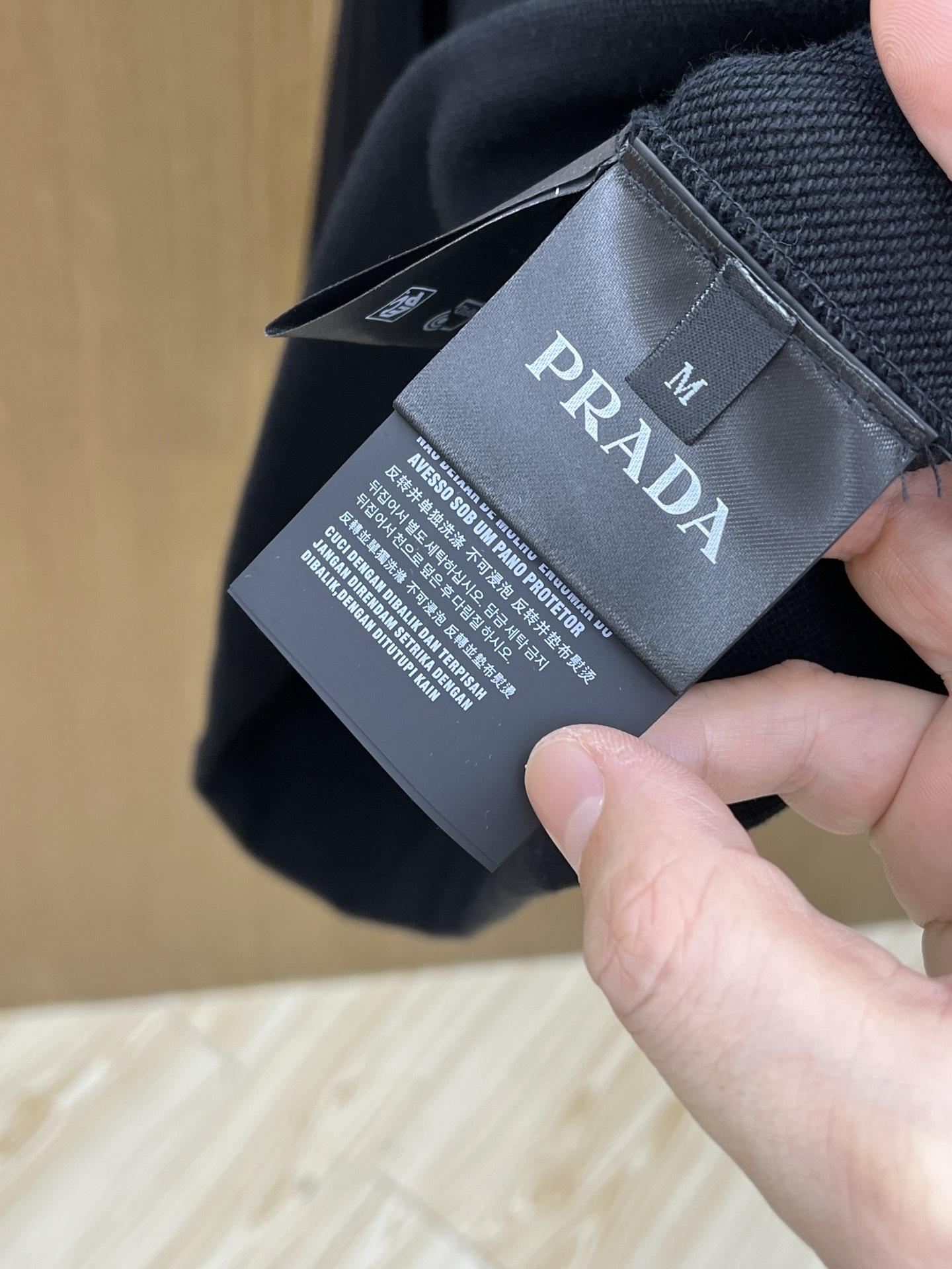 Prada Hoodie Black S-xxl