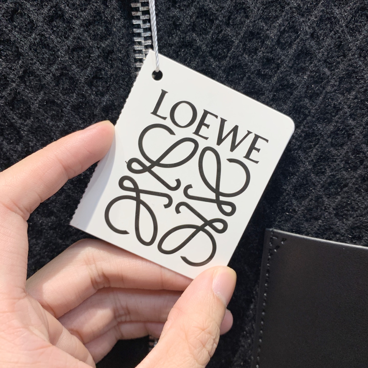 Loewe Jeans Wool Black Loose Fit S-m-l-xl-175140