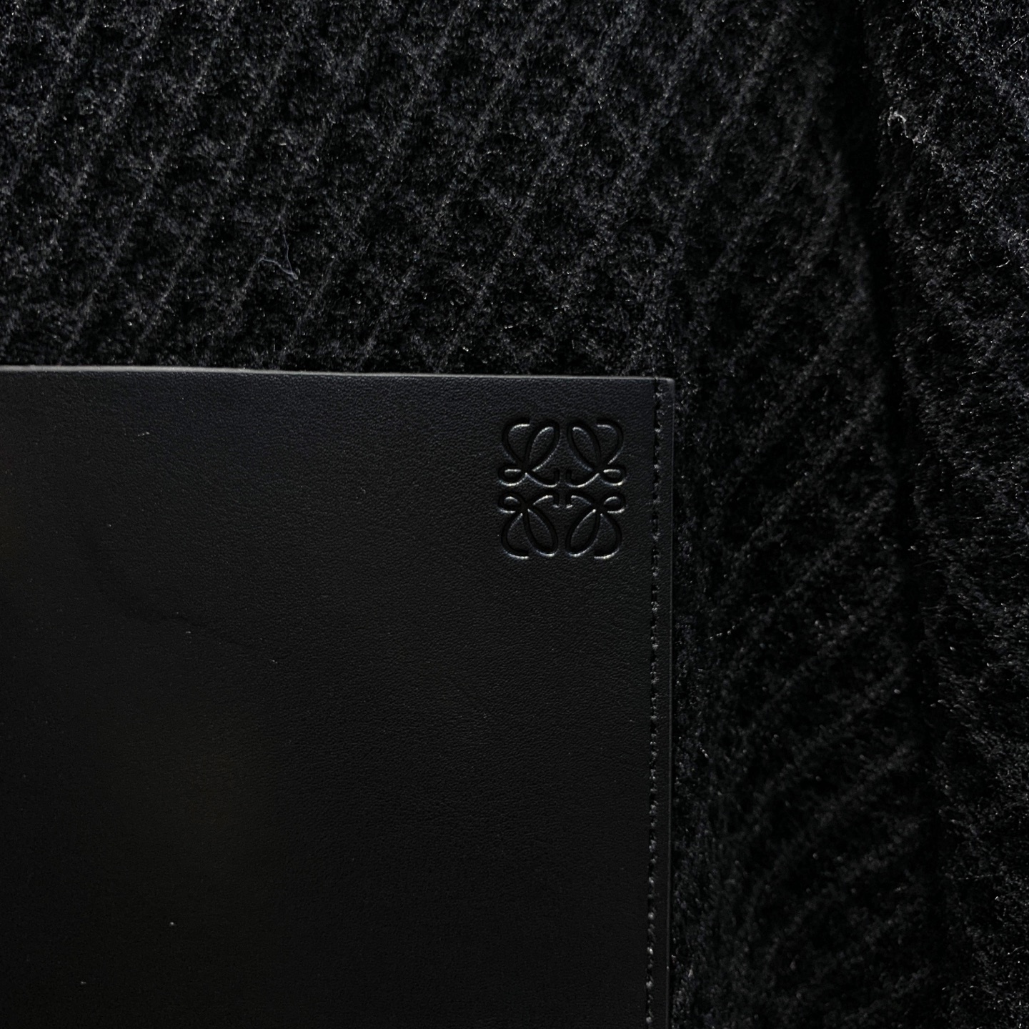 Loewe Jeans Wool Black Loose Fit S-m-l-xl-175140