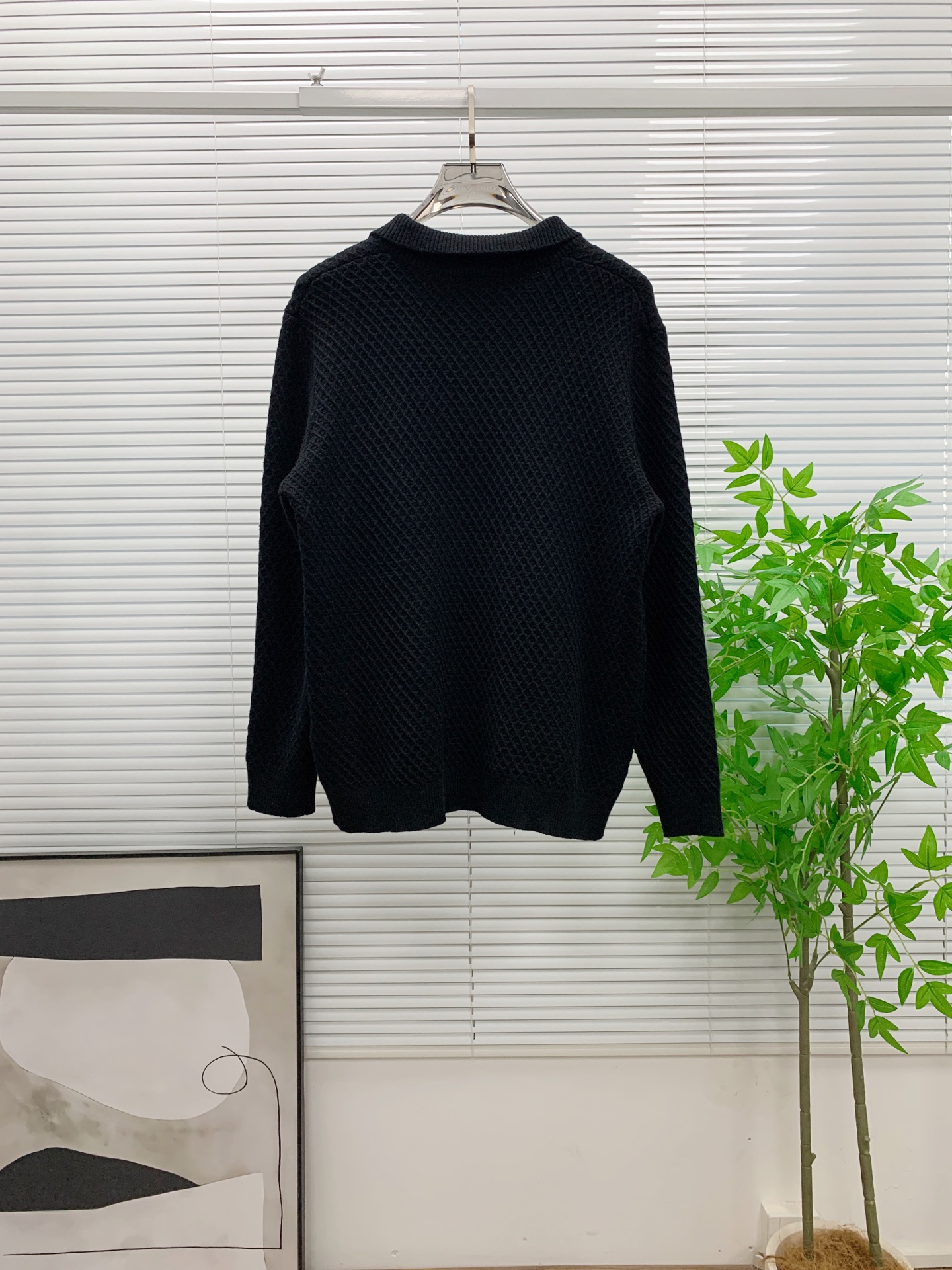 Loewe Jeans Wool Black Loose Fit S-m-l-xl-175140