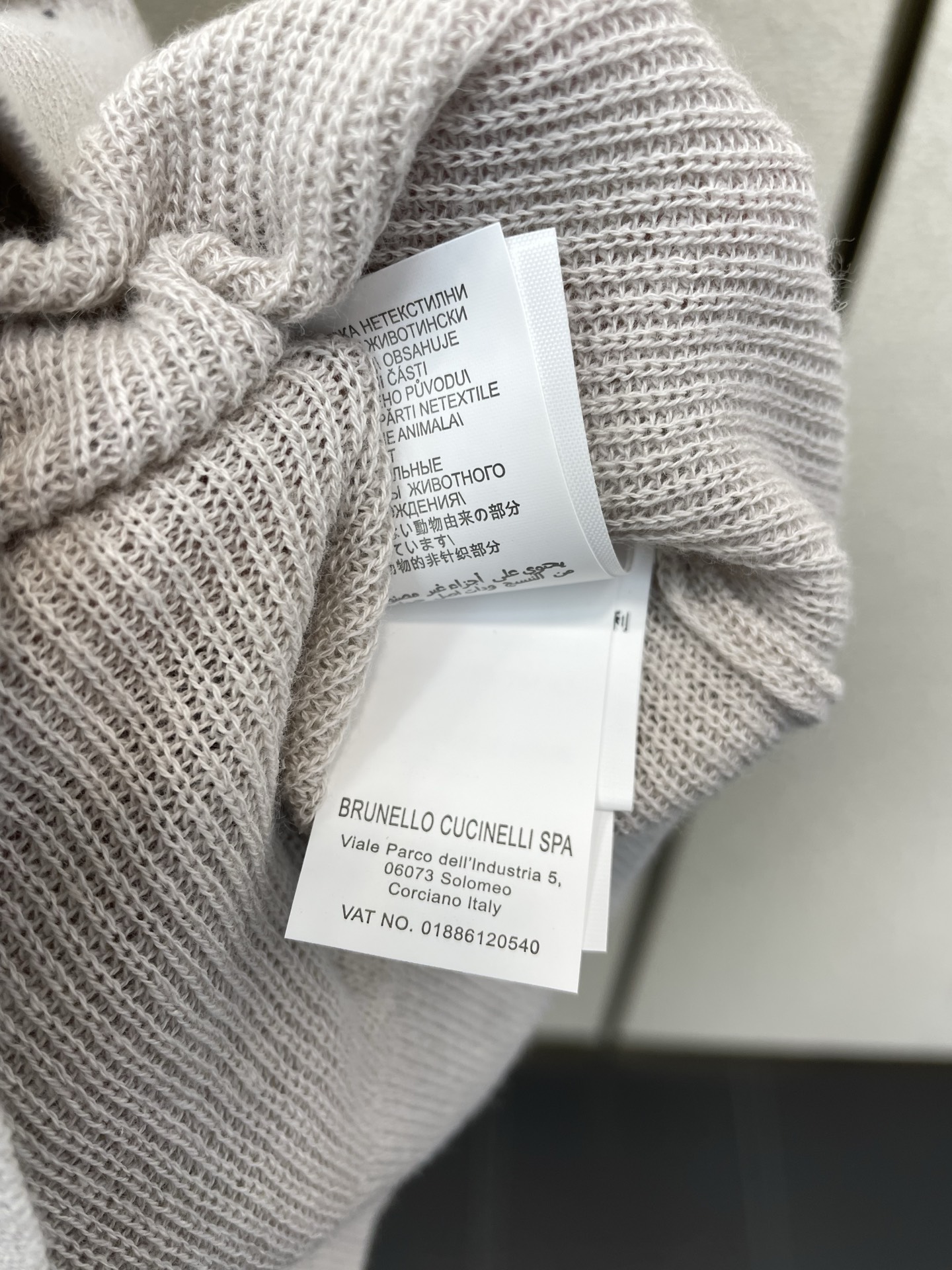 Brunello Cucinelli Male Basic Clothing Knitted L