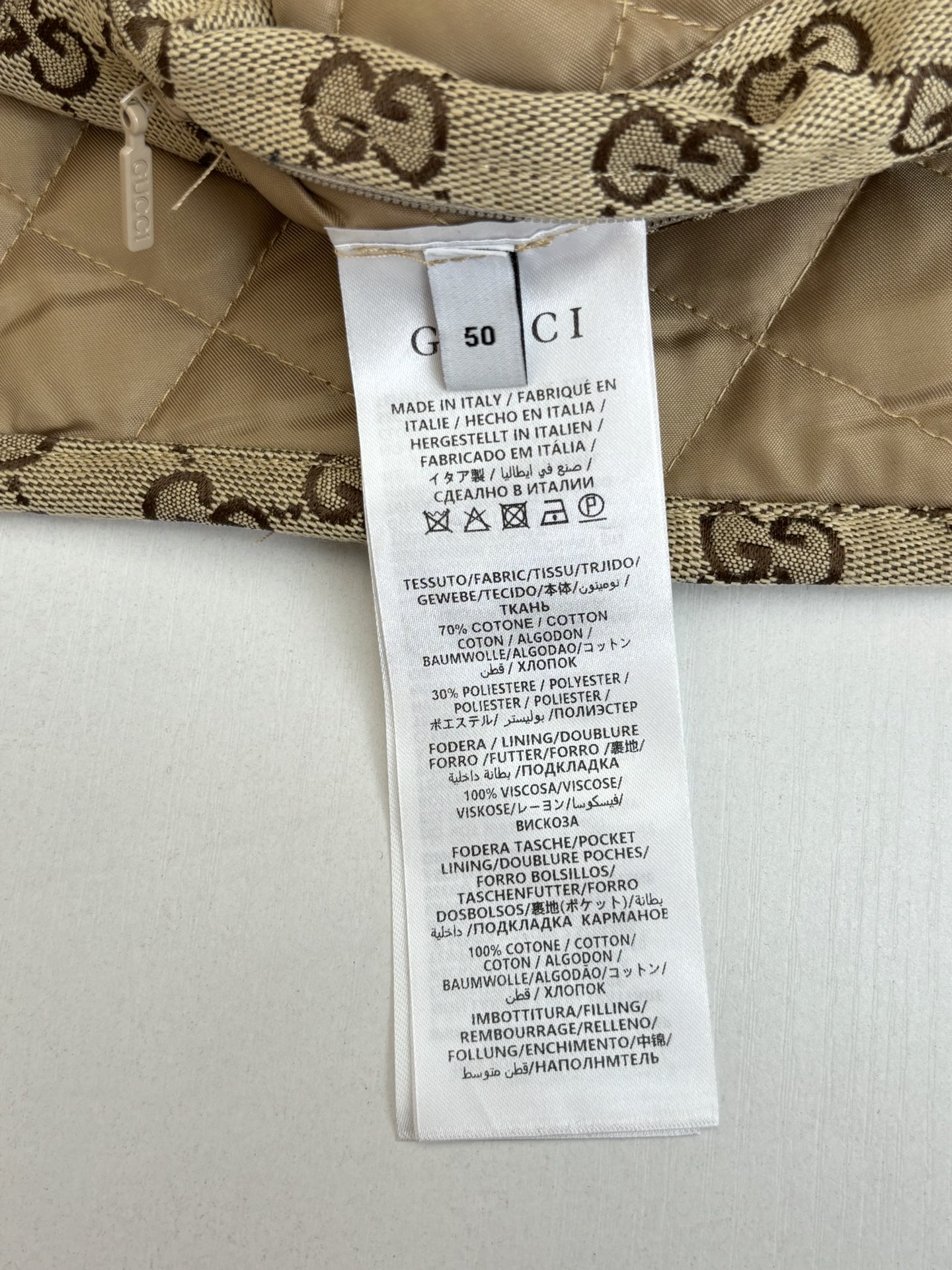 Gucci Jacket Cotton S-m-l-xl