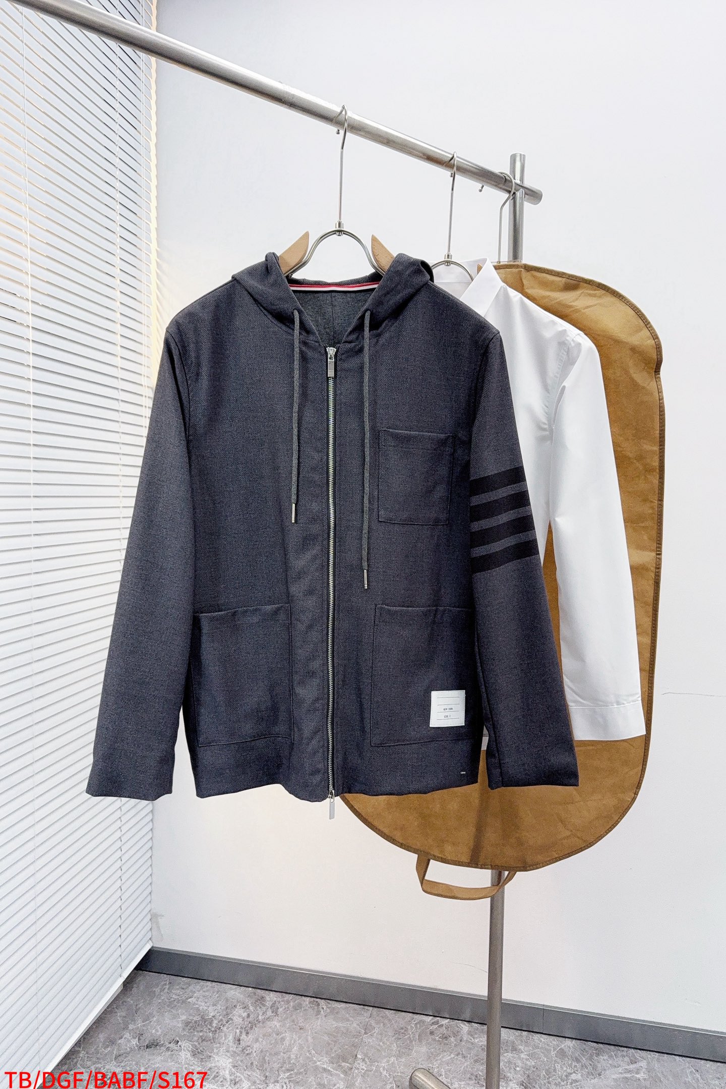 Thom Browne Basic Clothing Cotton Hooded S