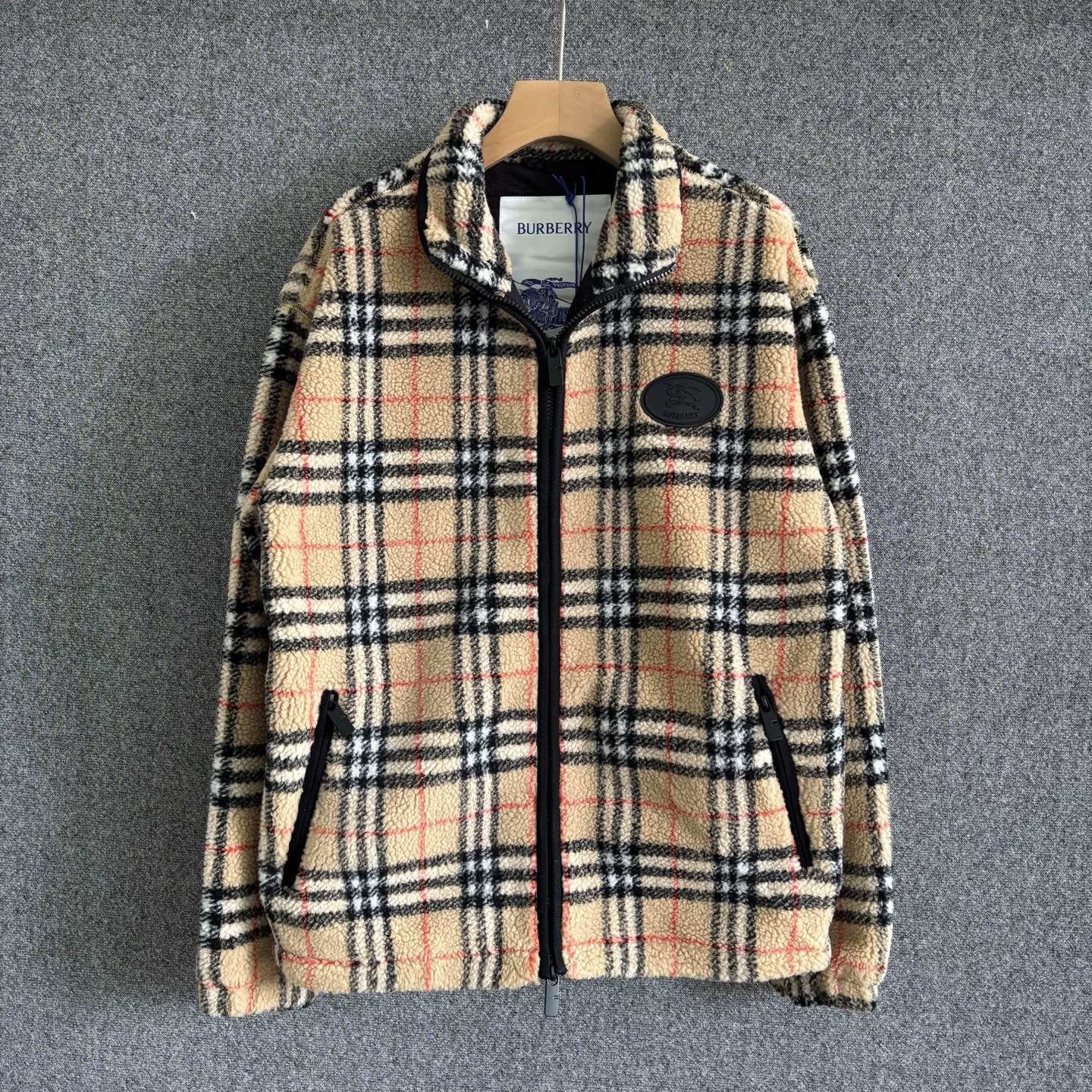 Burberry Couple Basic Clothing Knitted Black S-m-l-xl