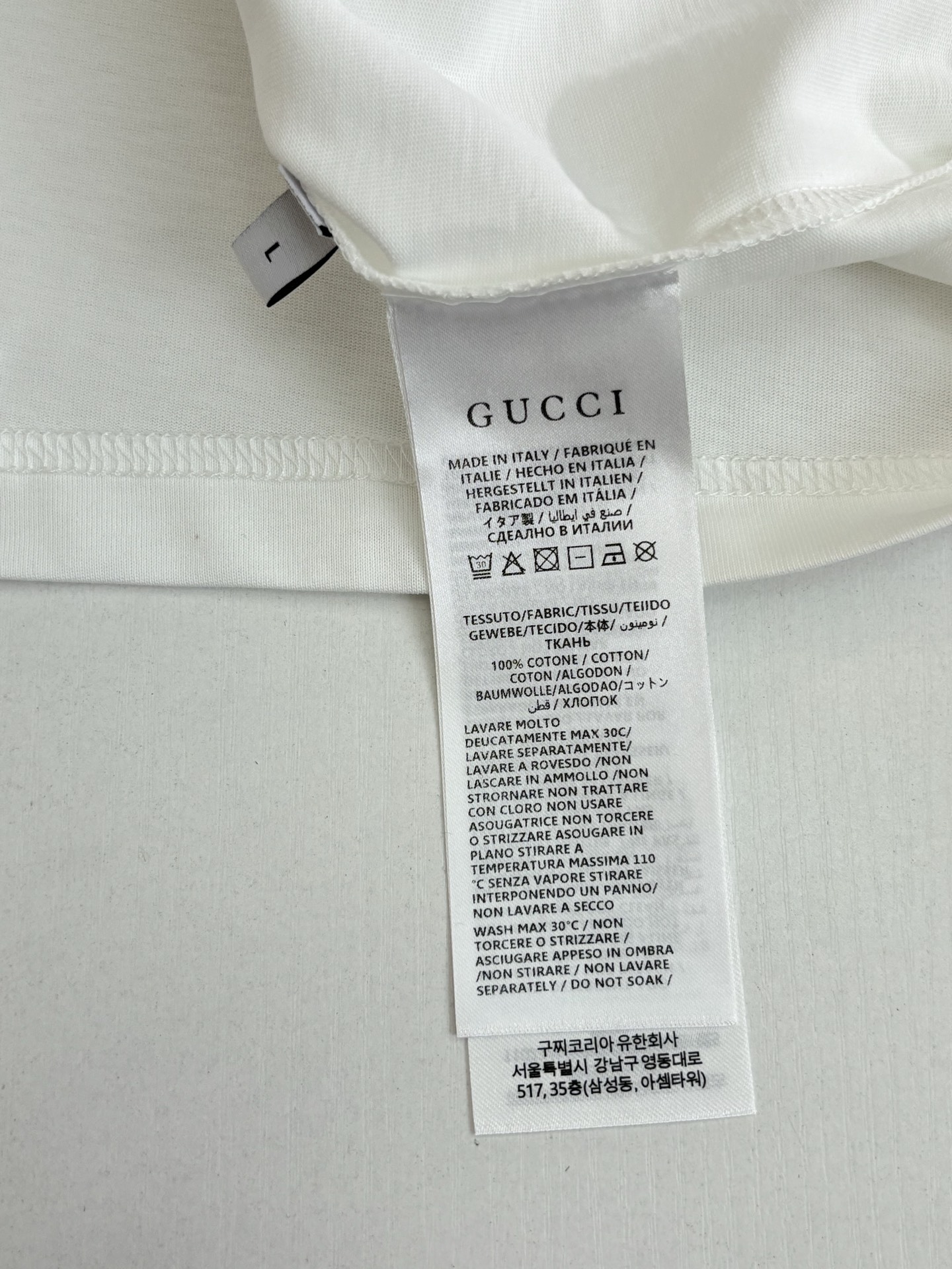 Gucci Basic Clothing Cotton Printed S-m-l-xl