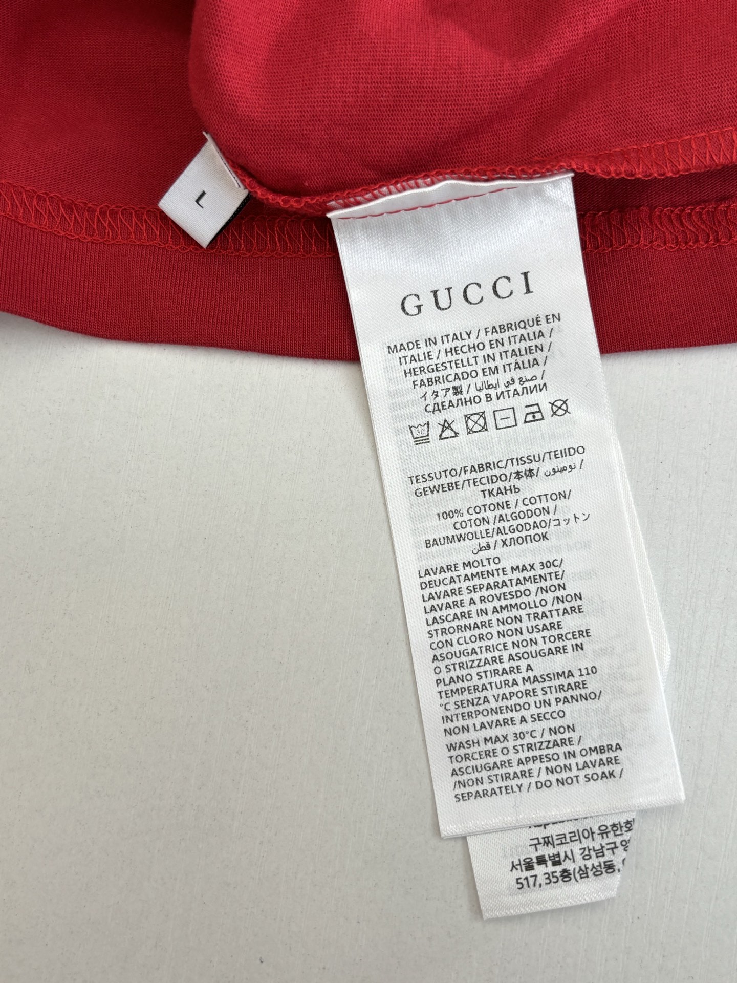 Gucci Basic Clothing Cotton Printed S-m-l-xl