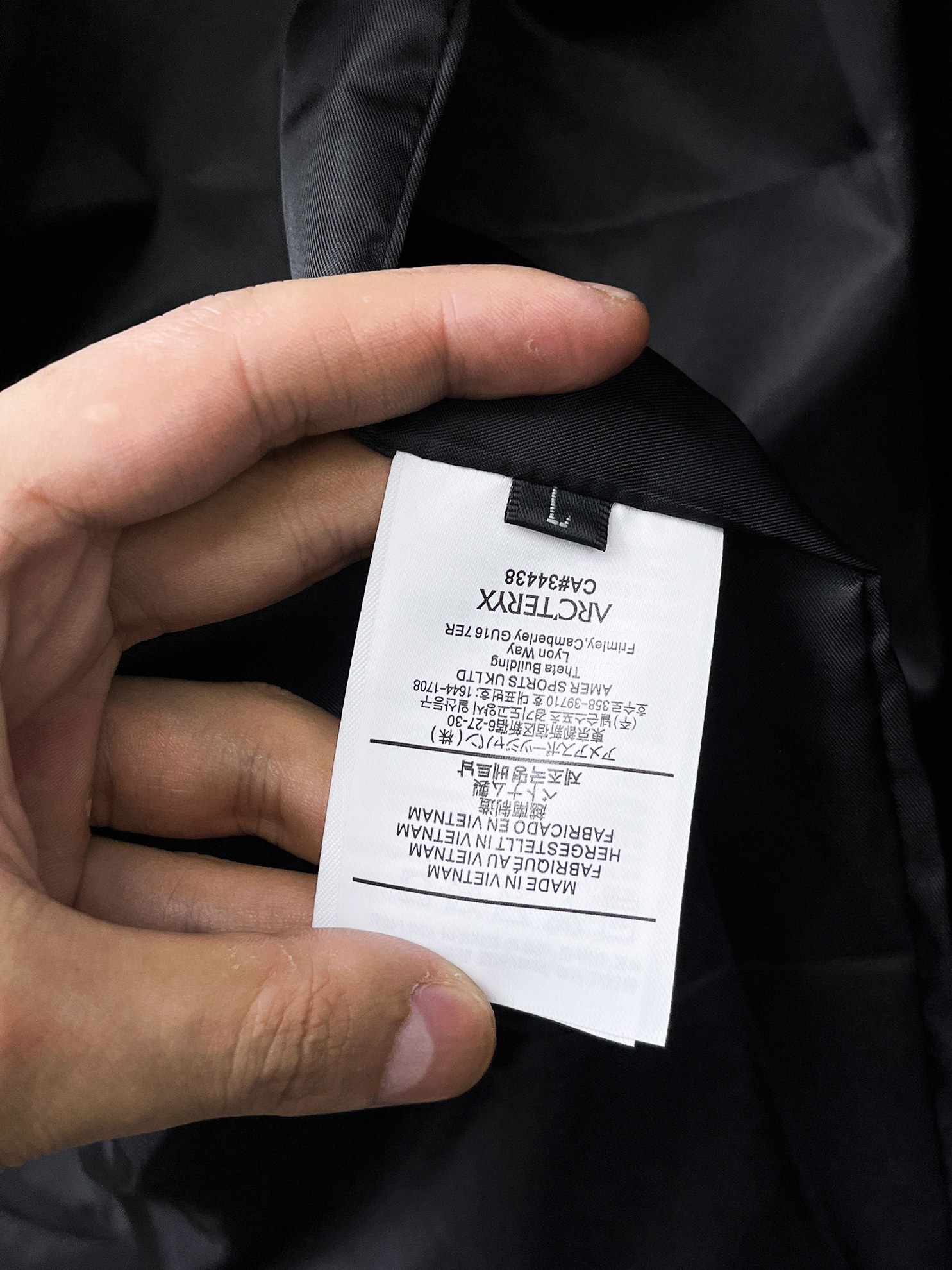 Arcteryx Male Jacket S-m-xl