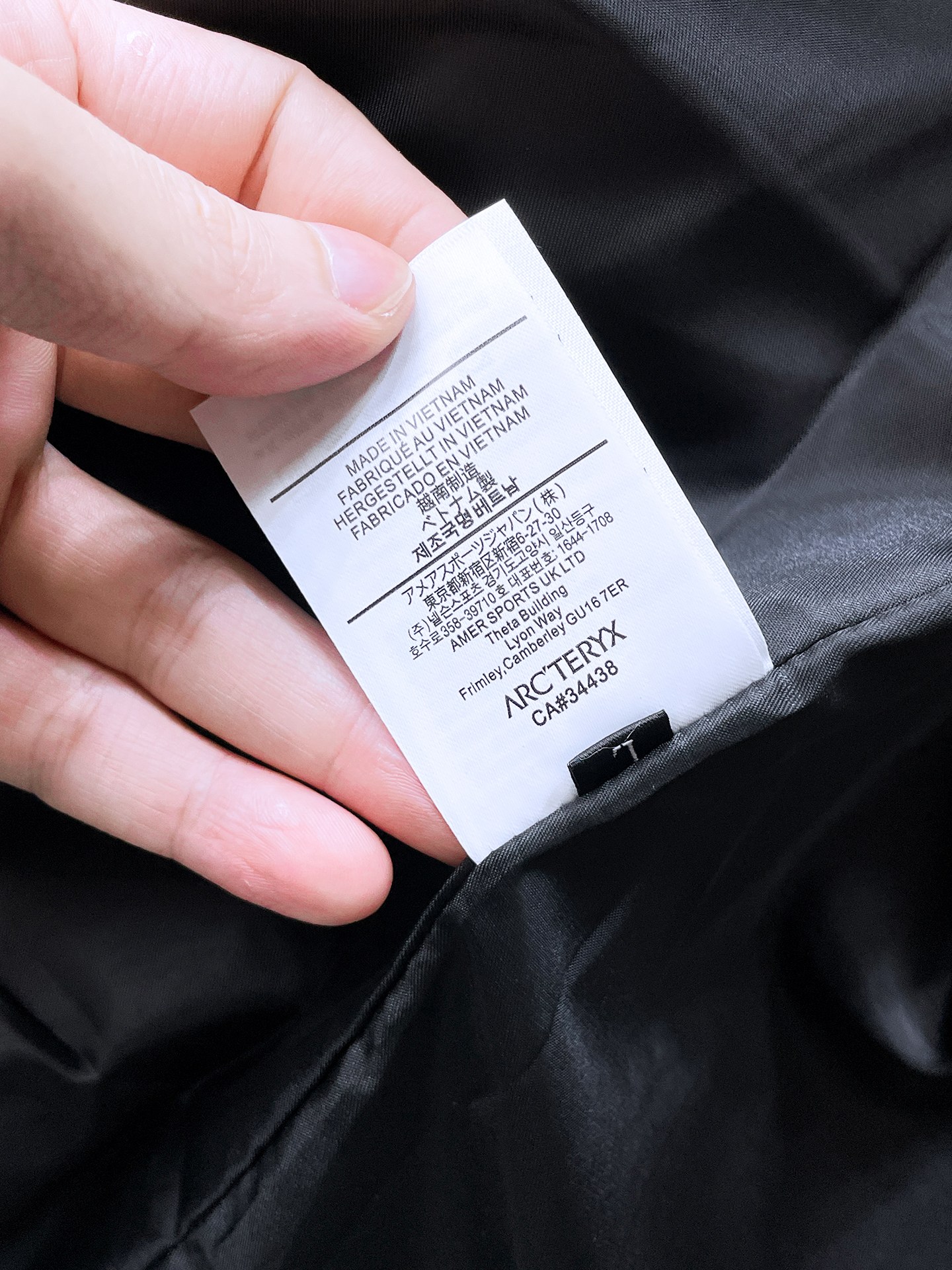 Arcteryx Male Jacket S-m-xl
