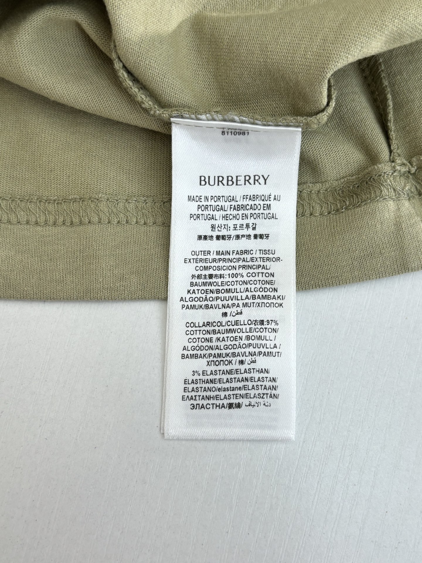 Burberry Basic Clothing Cotton Plaid S-m-l-xl