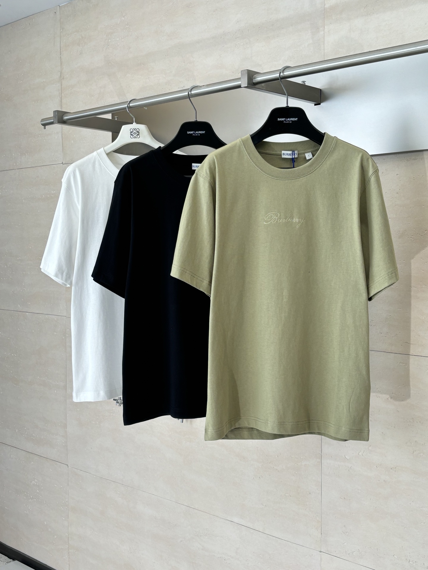 Burberry Basic Clothing Cotton Plaid S-m-l-xl