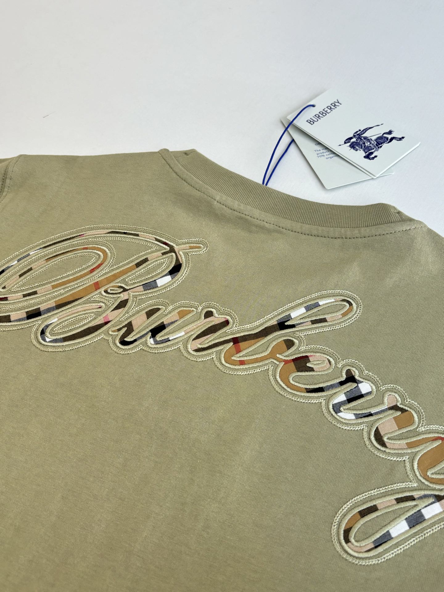 Burberry Basic Clothing Cotton Plaid S-m-l-xl