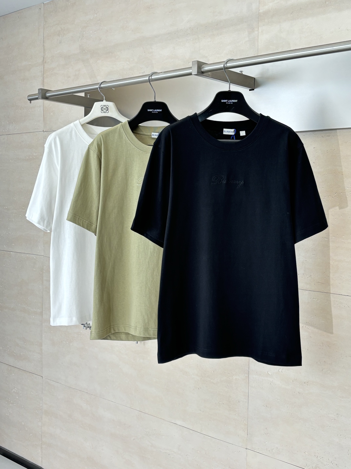 Burberry Basic Clothing Cotton Plaid S-m-l-xl