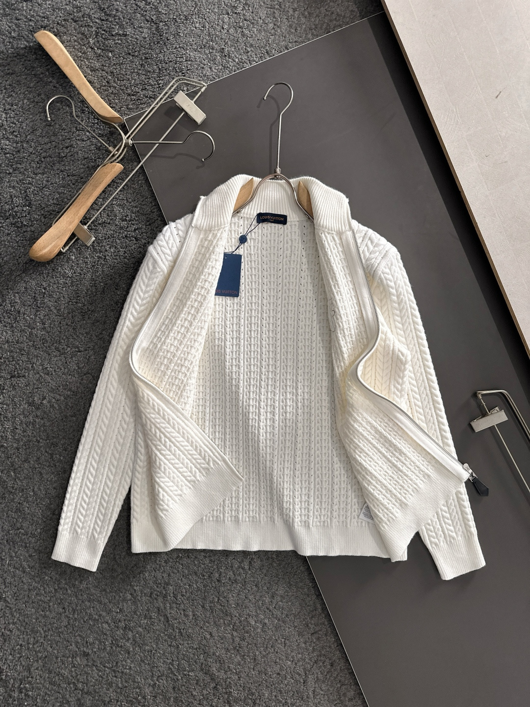 Louis Vuitton Couple Basic Clothing Wool Striped S-m-xxxl