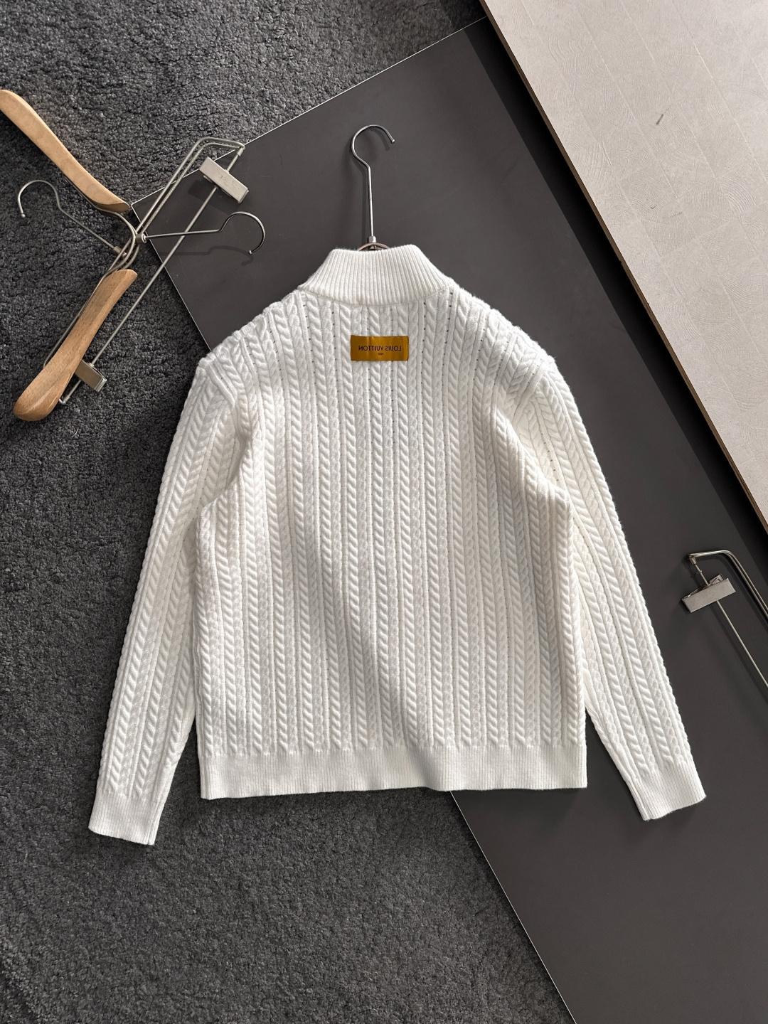 Louis Vuitton Couple Basic Clothing Wool Striped S-m-xxxl