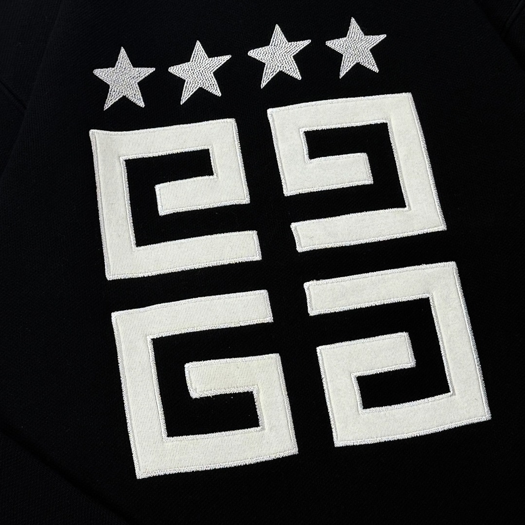 Givenchy Couple Basic Clothing Wool Black Xs-s-l