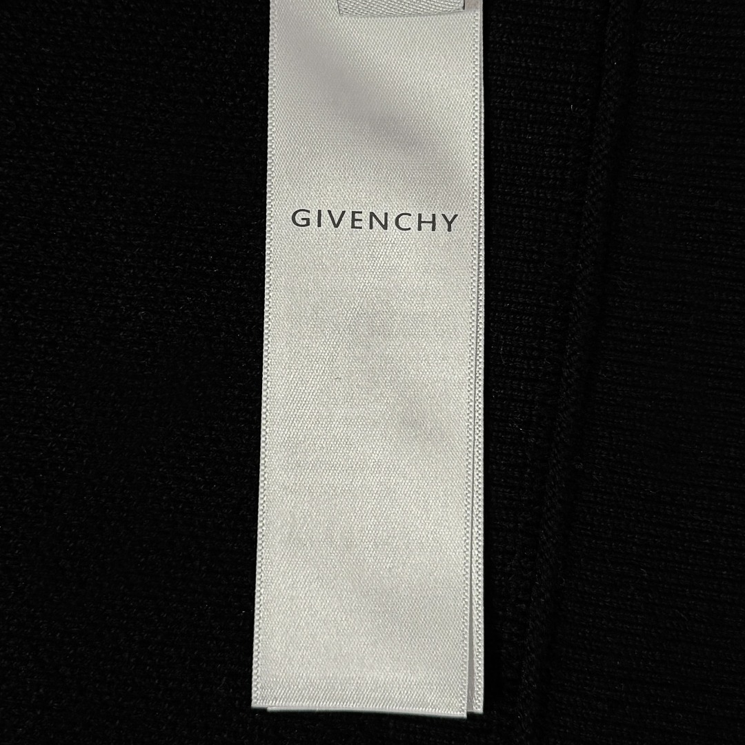 Givenchy Couple Basic Clothing Wool Black Xs-s-l