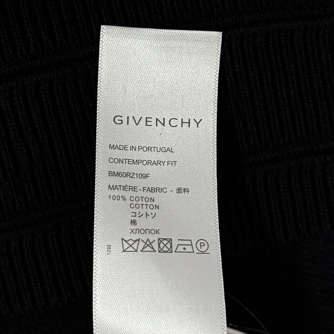 Givenchy Couple Basic Clothing Wool Black Xs-s-l