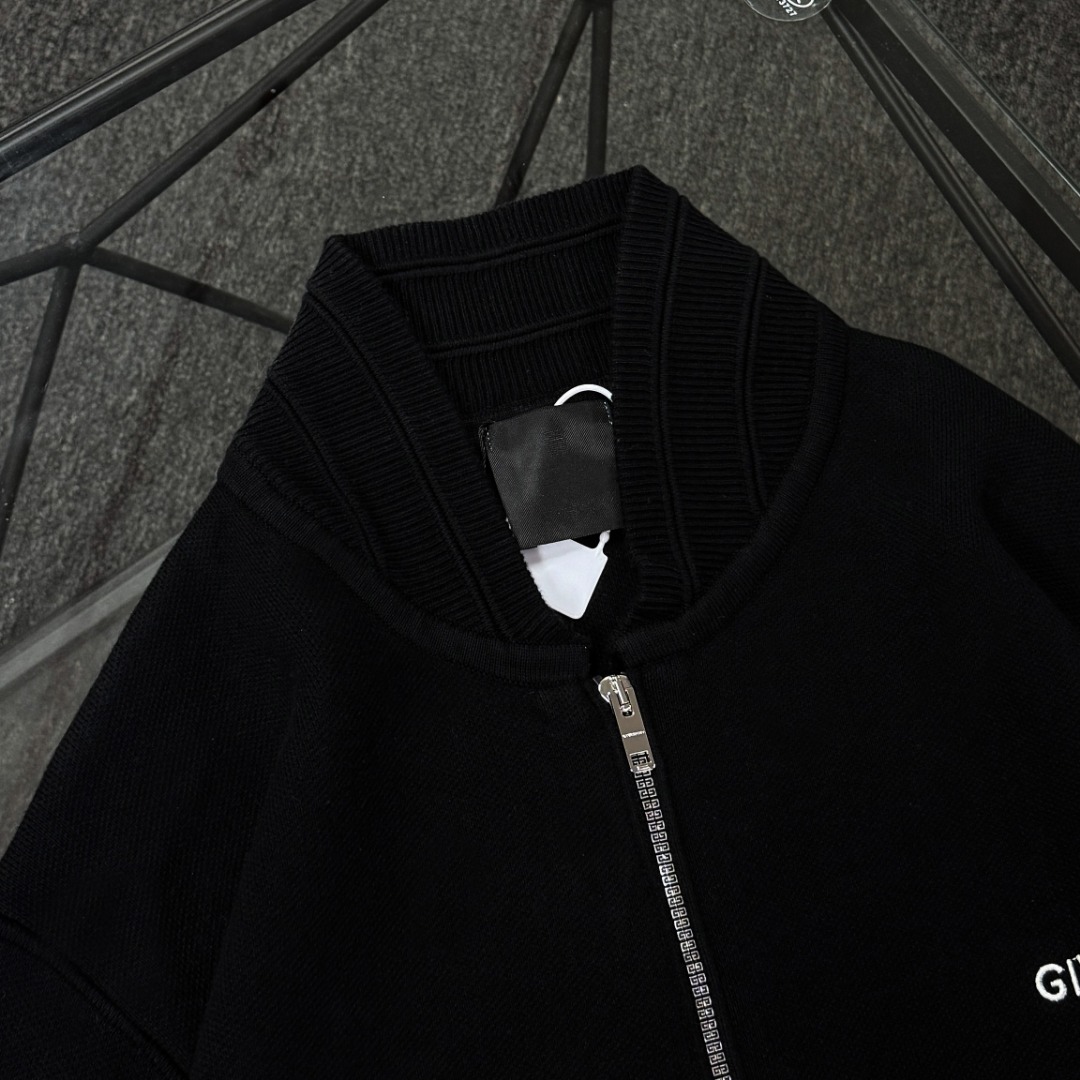 Givenchy Couple Basic Clothing Wool Black Xs-s-l