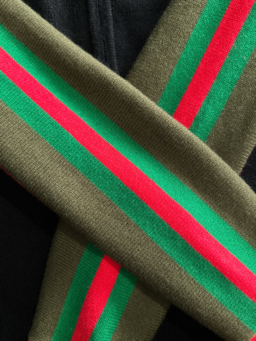 Gucci Couple Basic Clothing Wool Striped S-m-xxxl