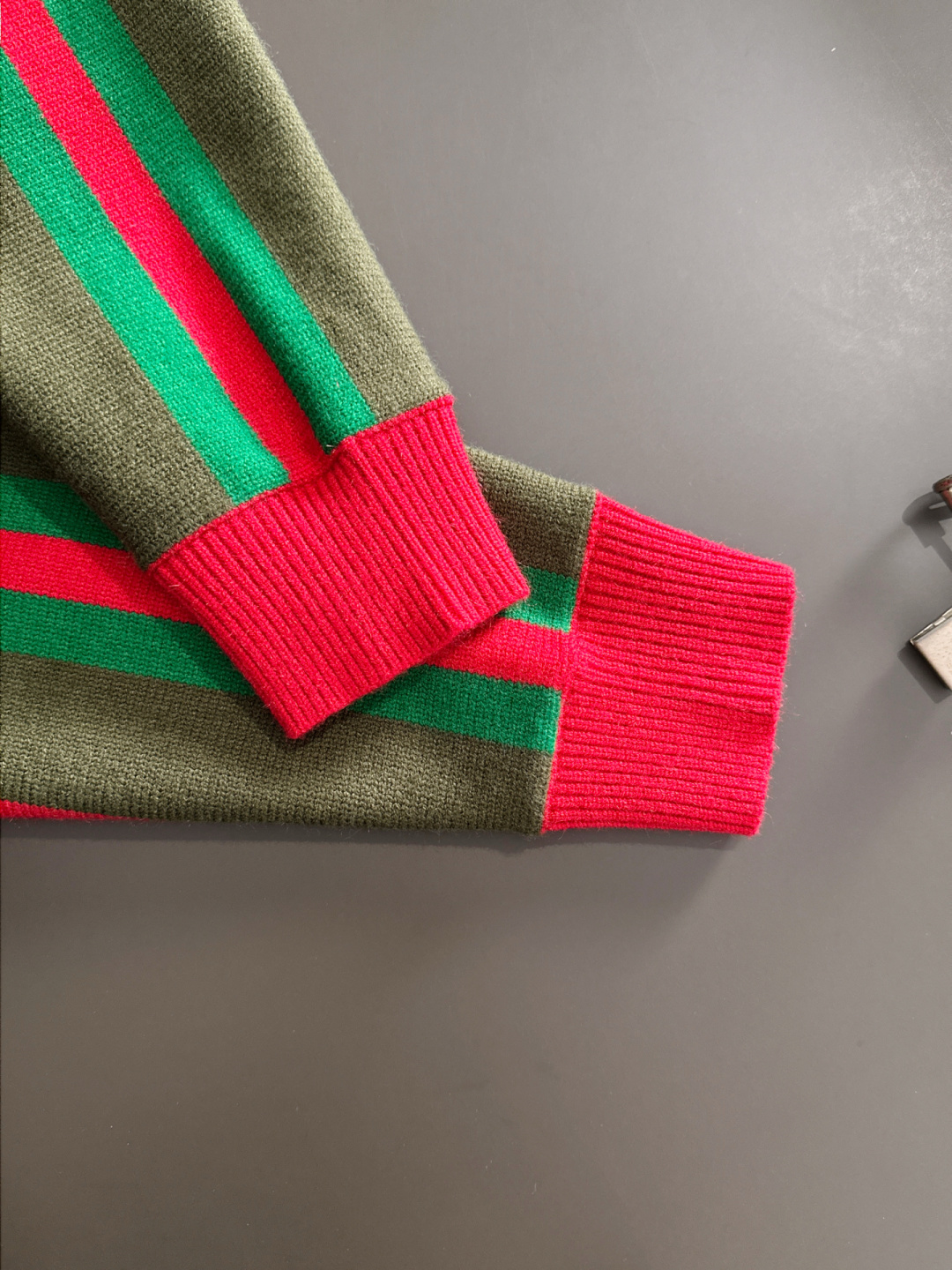 Gucci Couple Basic Clothing Wool Striped S-m-xxxl