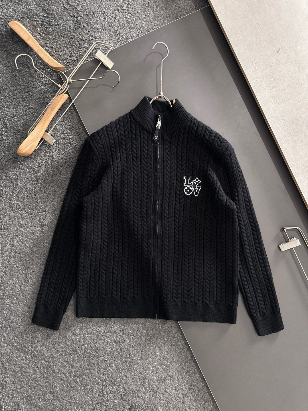 Louis Vuitton Couple Basic Clothing Wool Striped S-m-xxxl