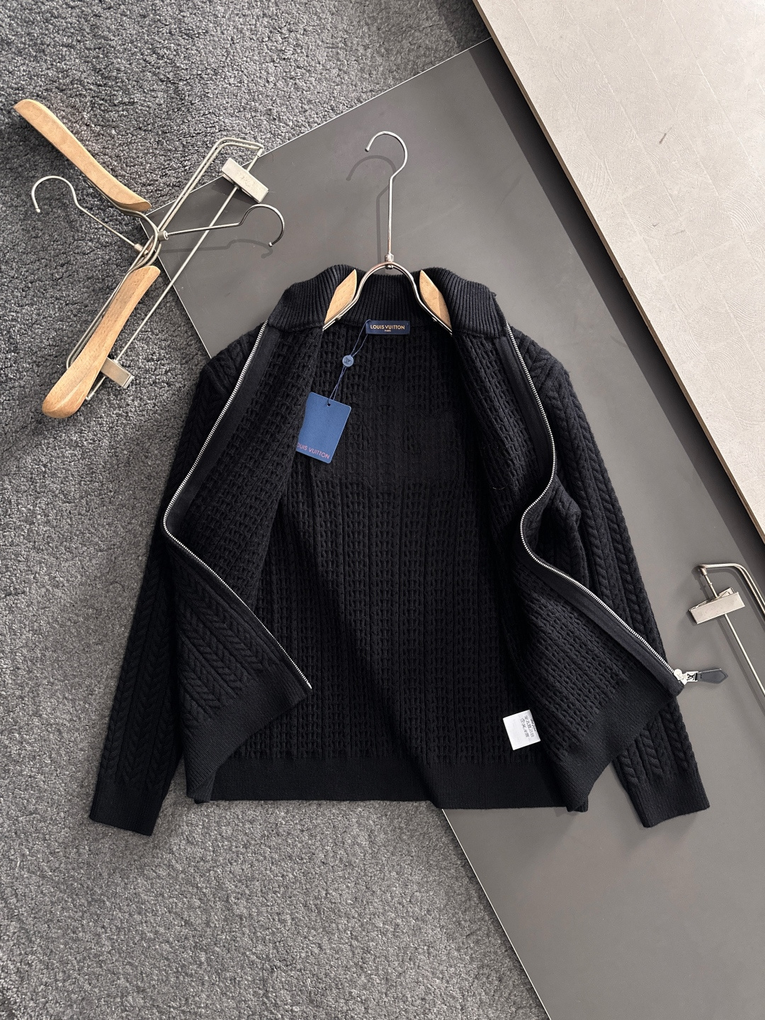 Louis Vuitton Couple Basic Clothing Wool Striped S-m-xxxl