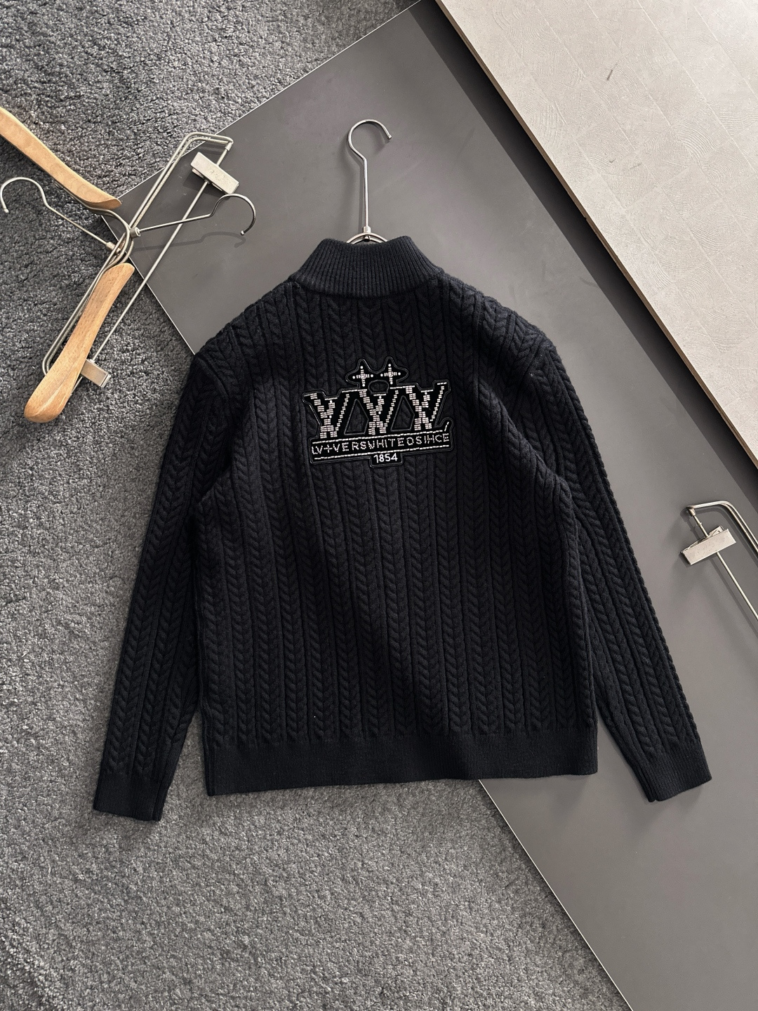 Louis Vuitton Couple Basic Clothing Wool Striped S-m-xxxl