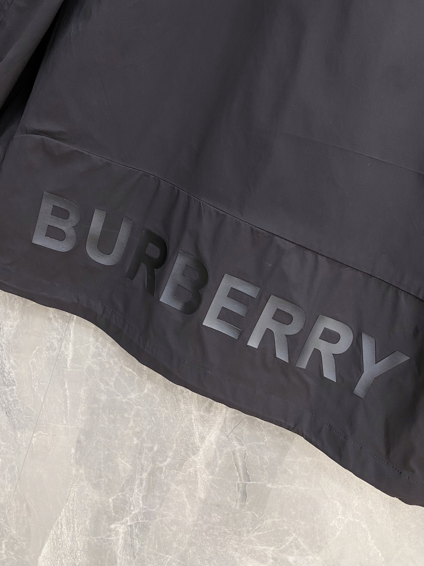 Burberry Jacket Black Hooded S