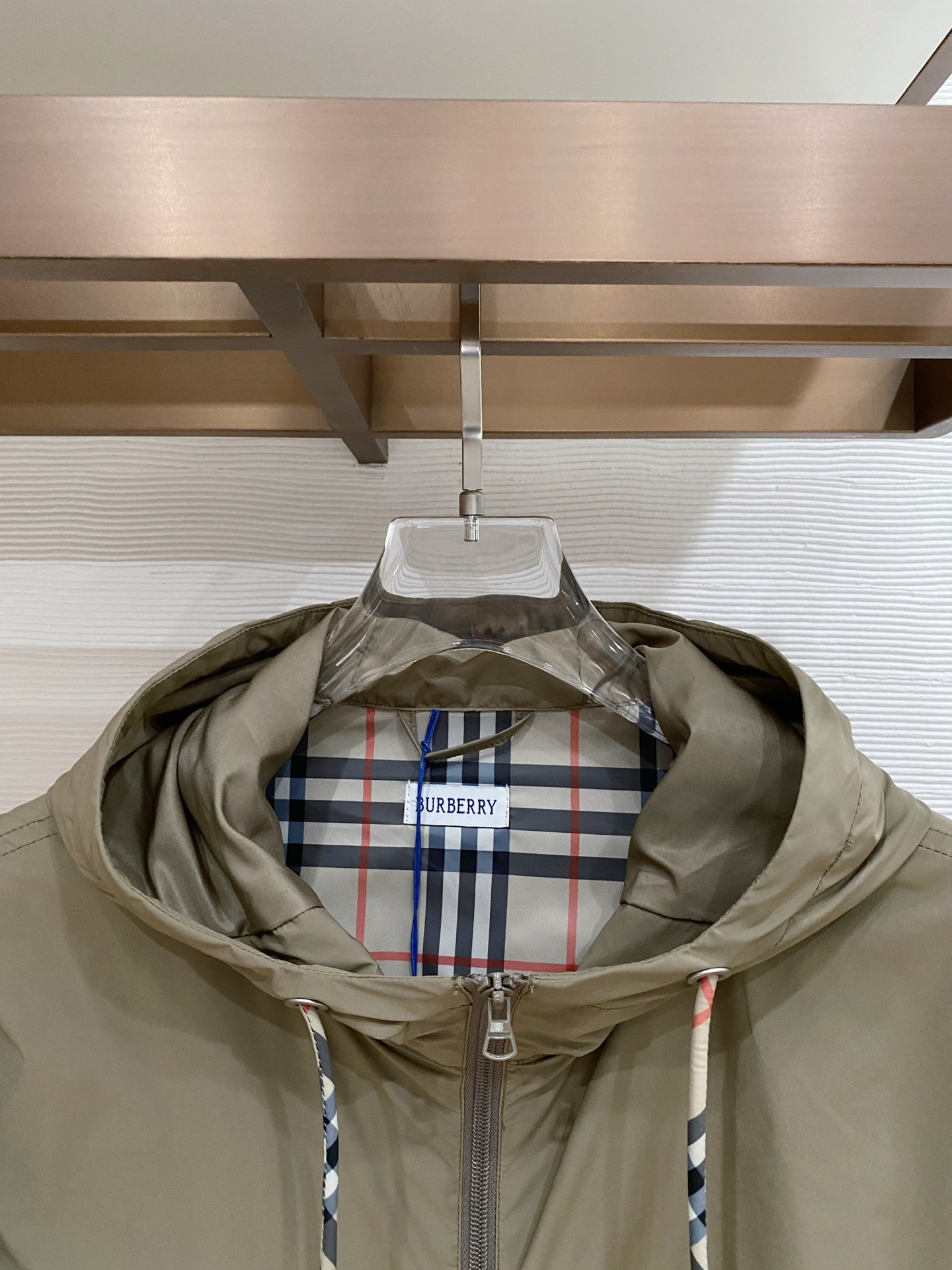 Burberry Jacket Black Hooded S