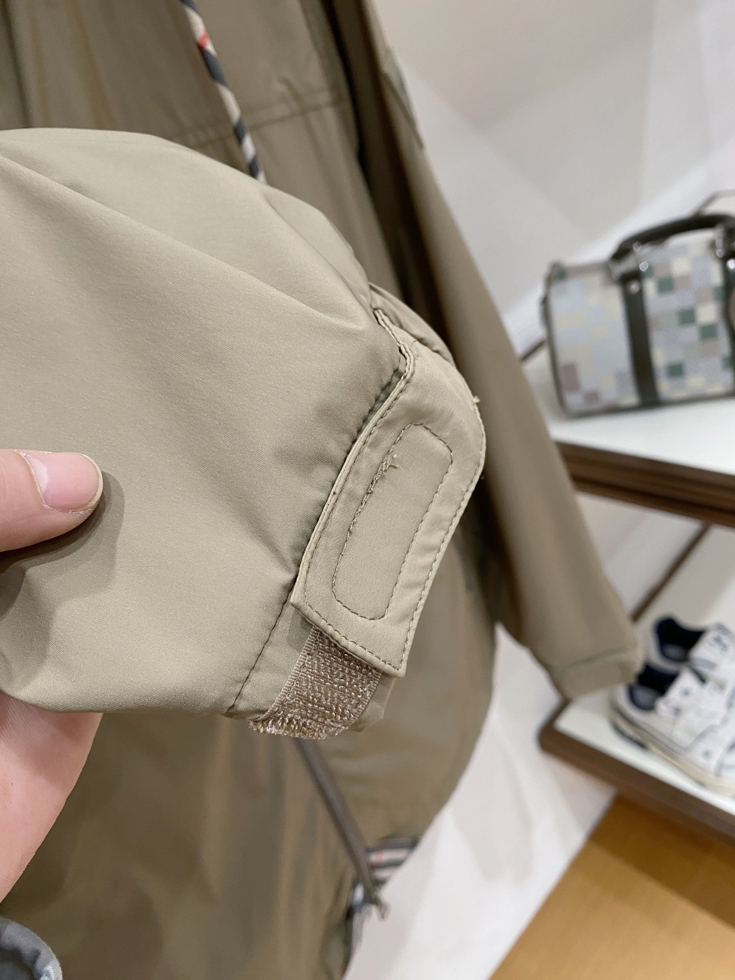 Burberry Jacket Black Hooded S
