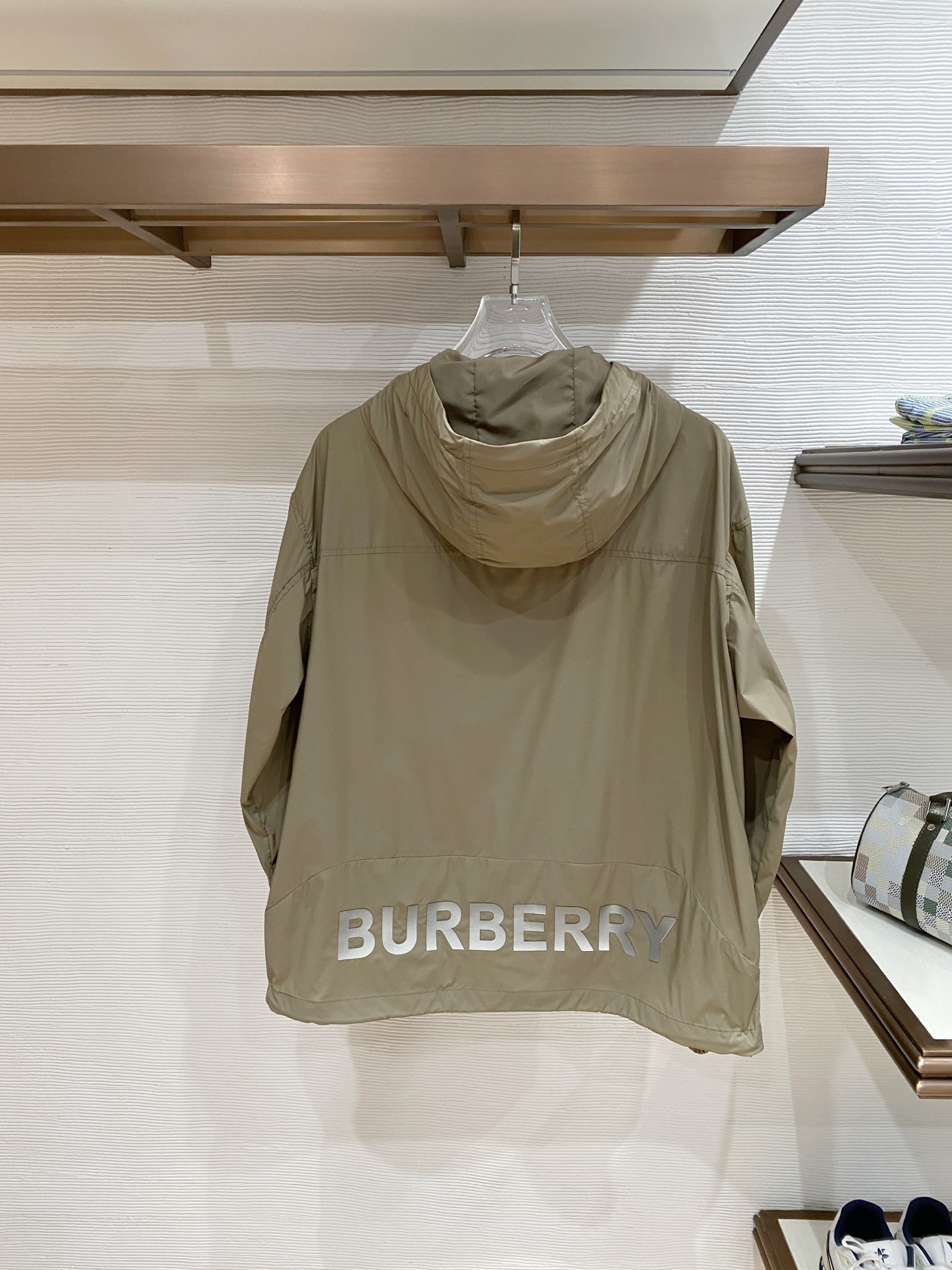 Burberry Jacket Black Hooded S