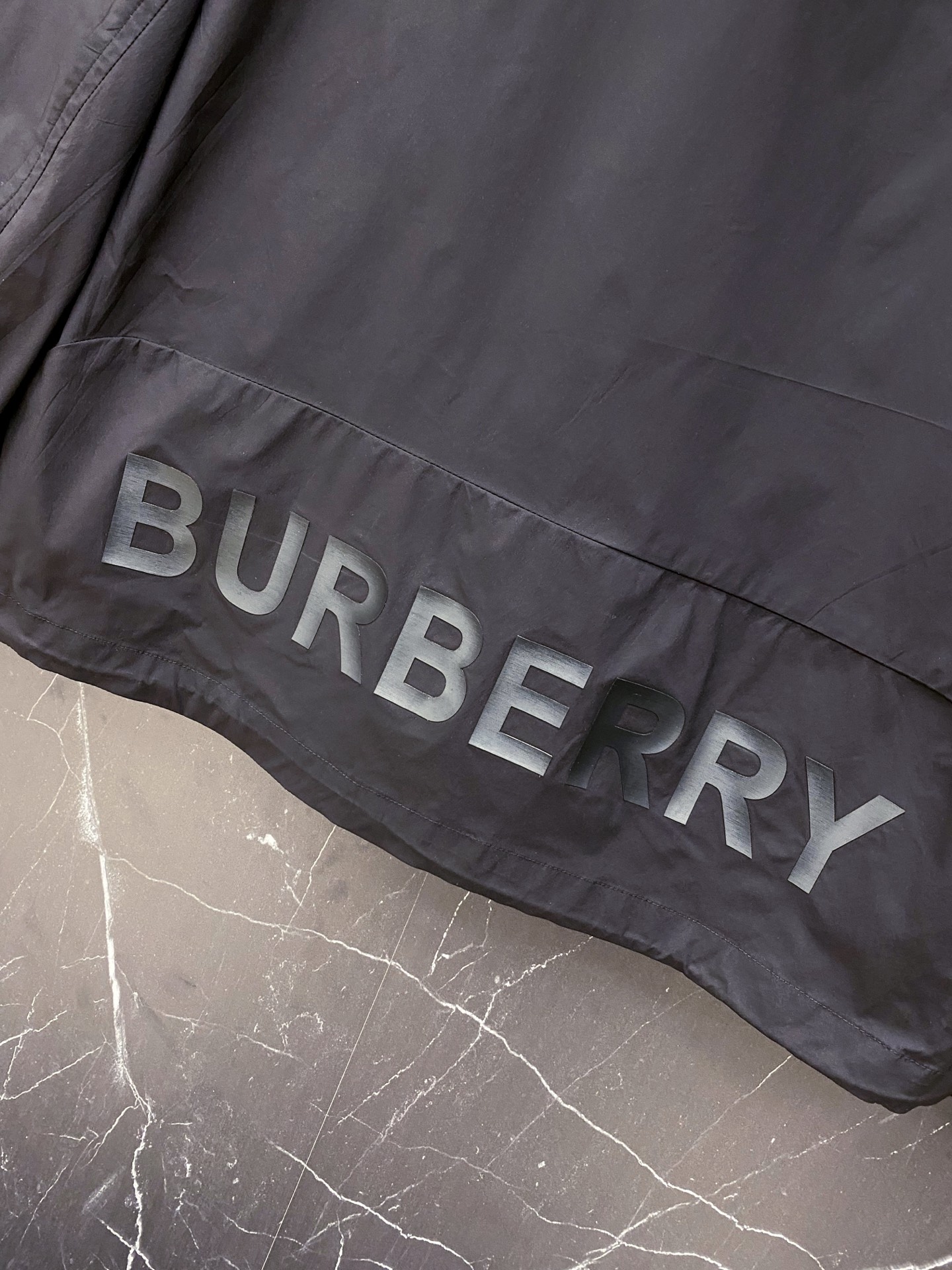 Burberry Jacket Black Hooded S