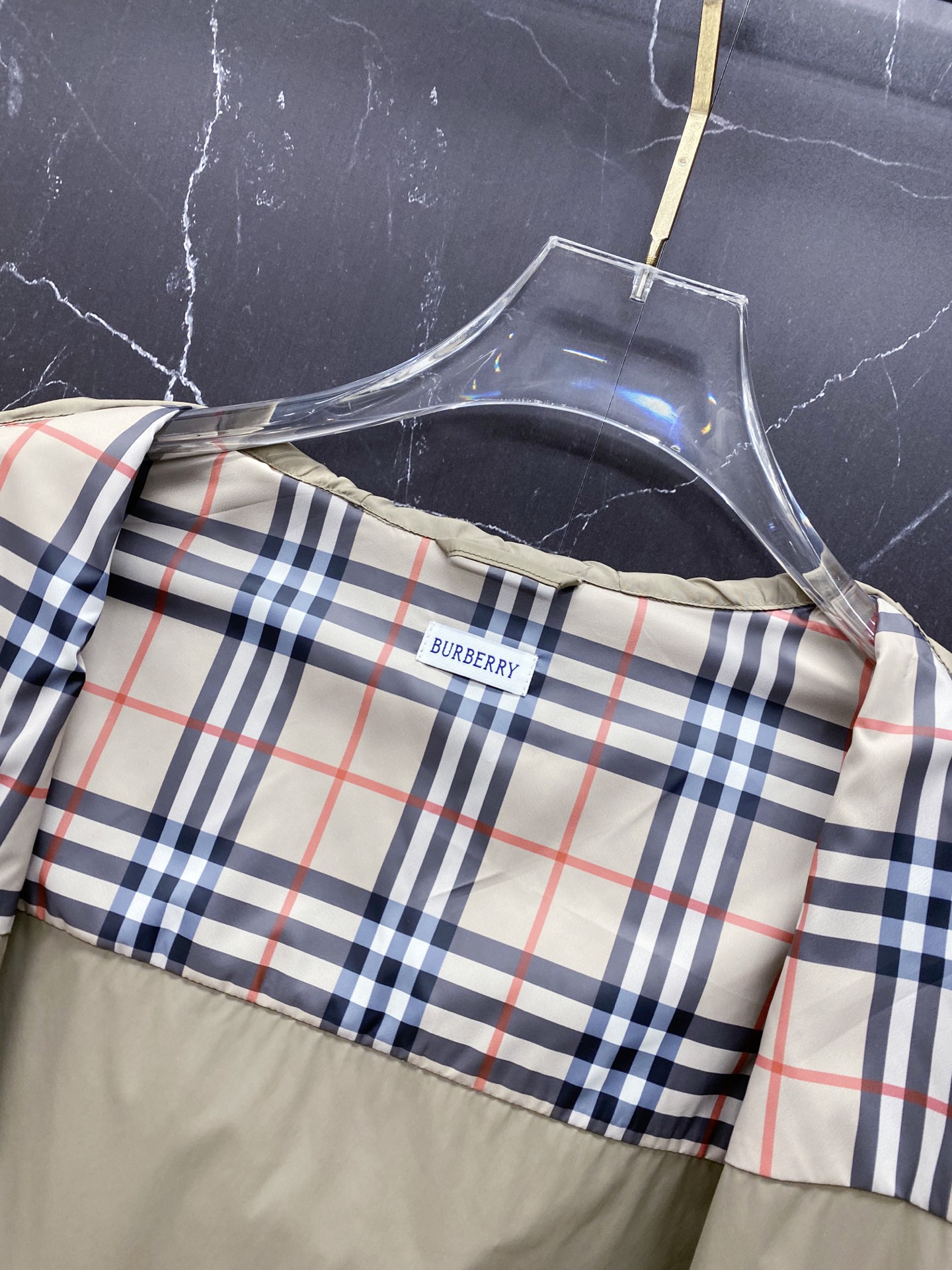 Burberry Jacket Black Hooded S