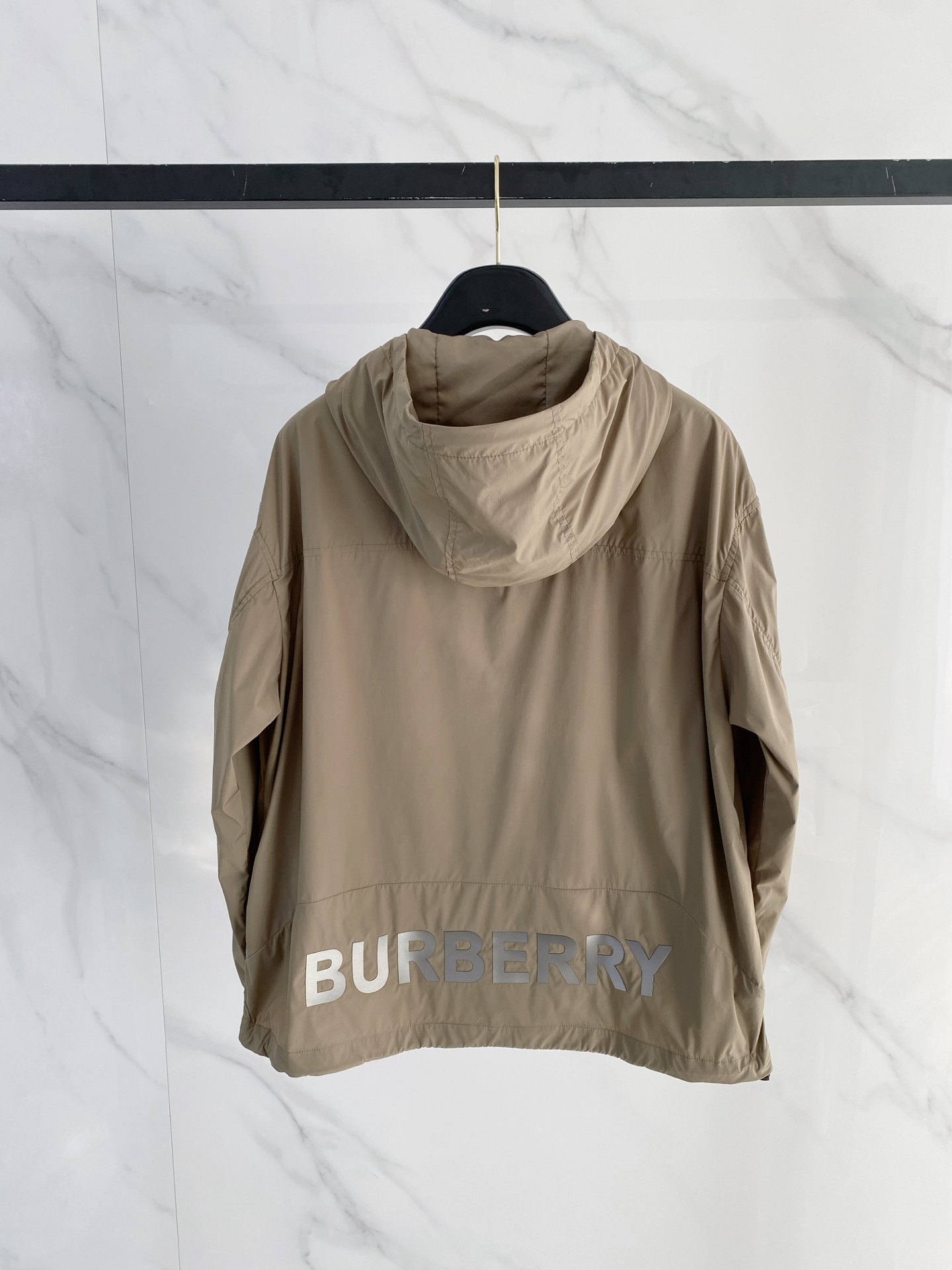 Burberry Jacket Black Hooded S